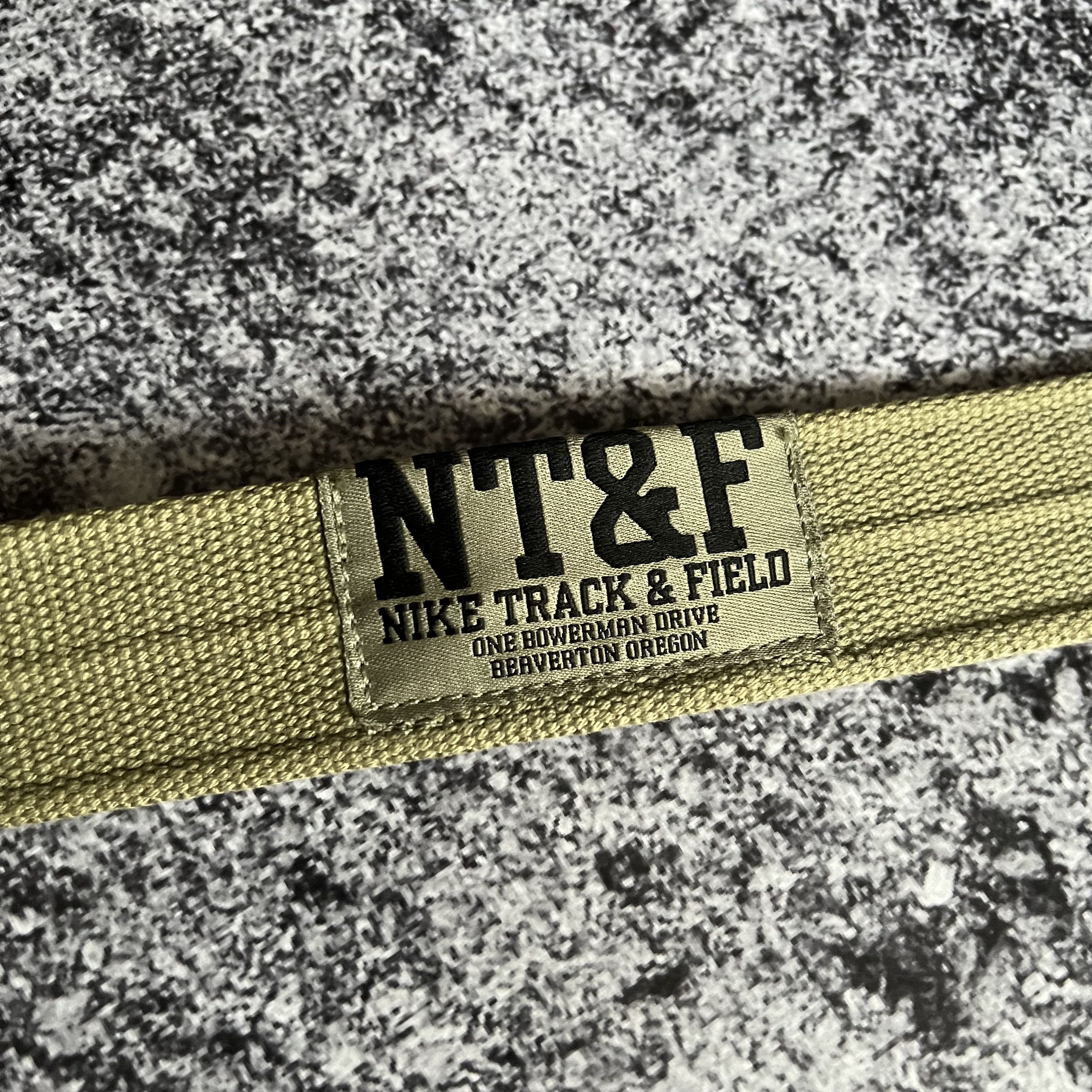 Nike Vintage Nike Track & Field Belt Big Logo Size One Size Size ONE SIZE - 7 Thumbnail