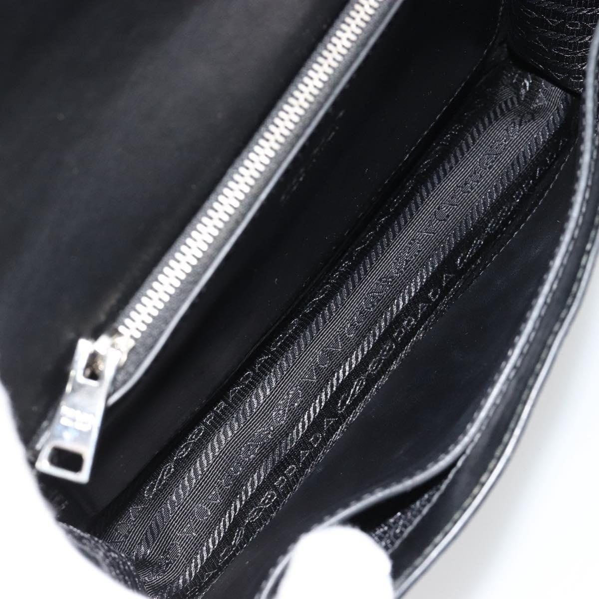 Prada Prada Leather Electra Studs Shoulder Bag Black Size ONE SIZE - 6 Thumbnail