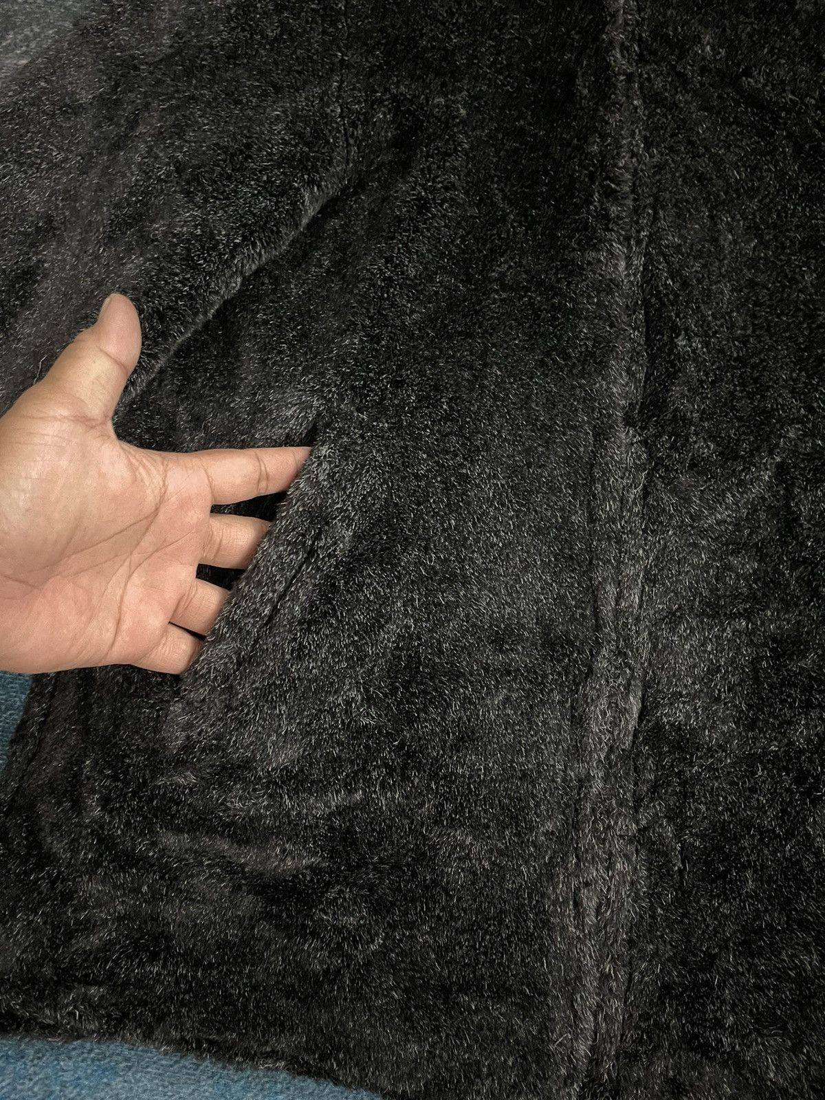 Gaultier Homme Objet 📌Binding Now📌GAULTIER HOMME OBJET FAUX FUR RIVERSIBLE HOODIE Size US M / EU 48-50 / 2 - 6 Thumbnail