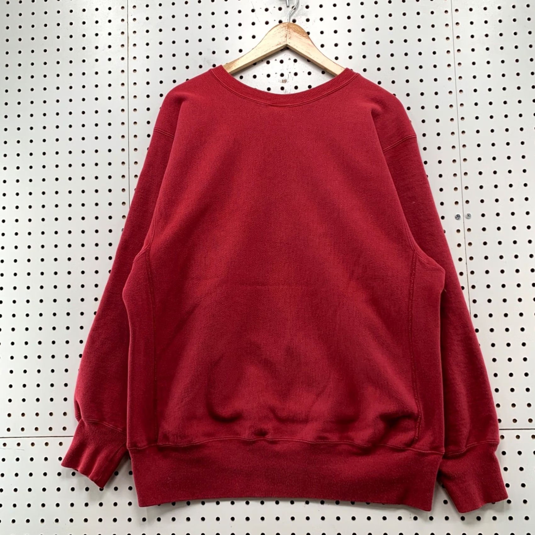 Champion VINTAGE Champion Sweatshirt Men XL Red 90s Reverse Weave Heavyweight Pullover Size US XL / EU 56 / 4 - 2 Thumbnail