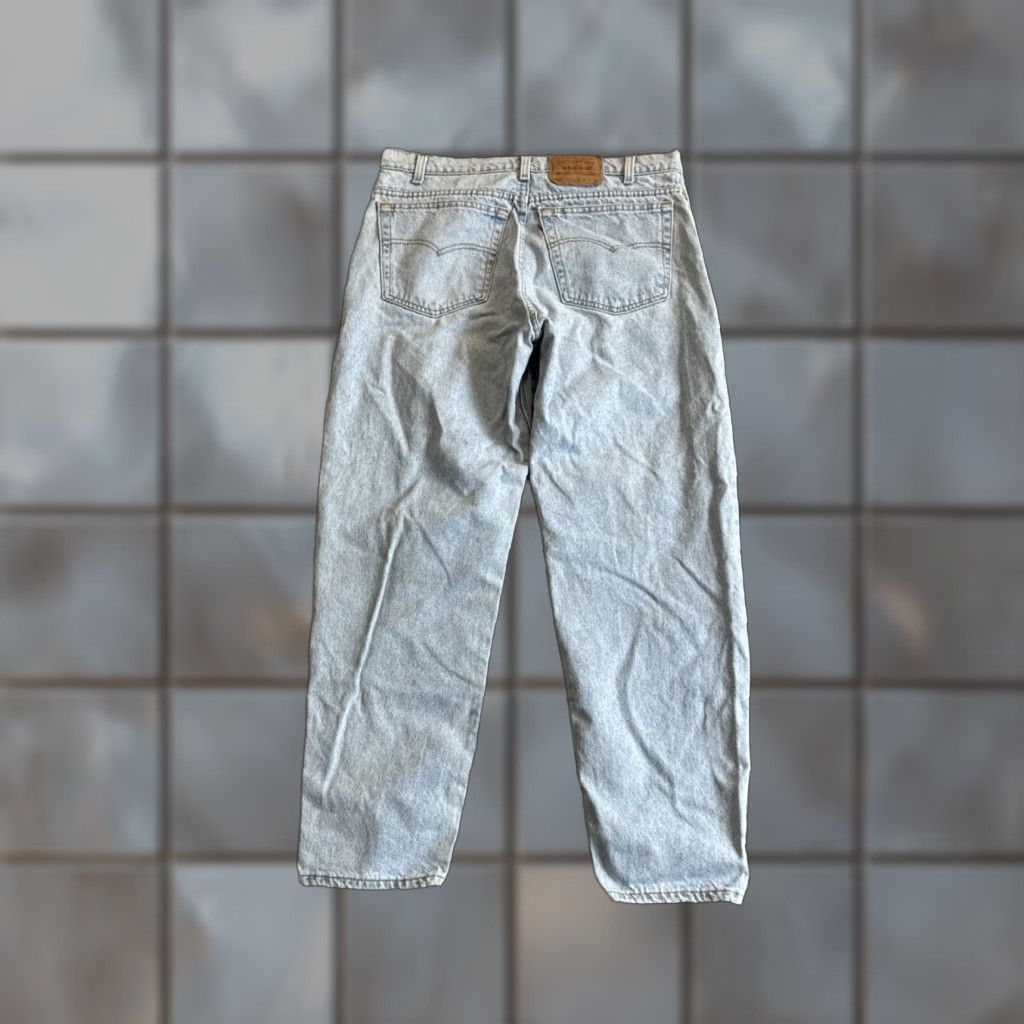 Levi's Levi's 550 Jeans Men 38x31 Blue Denim Relaxed Tapered Leg Red Tab HTF Size US 38 / EU 54 - 1 Thumbnail