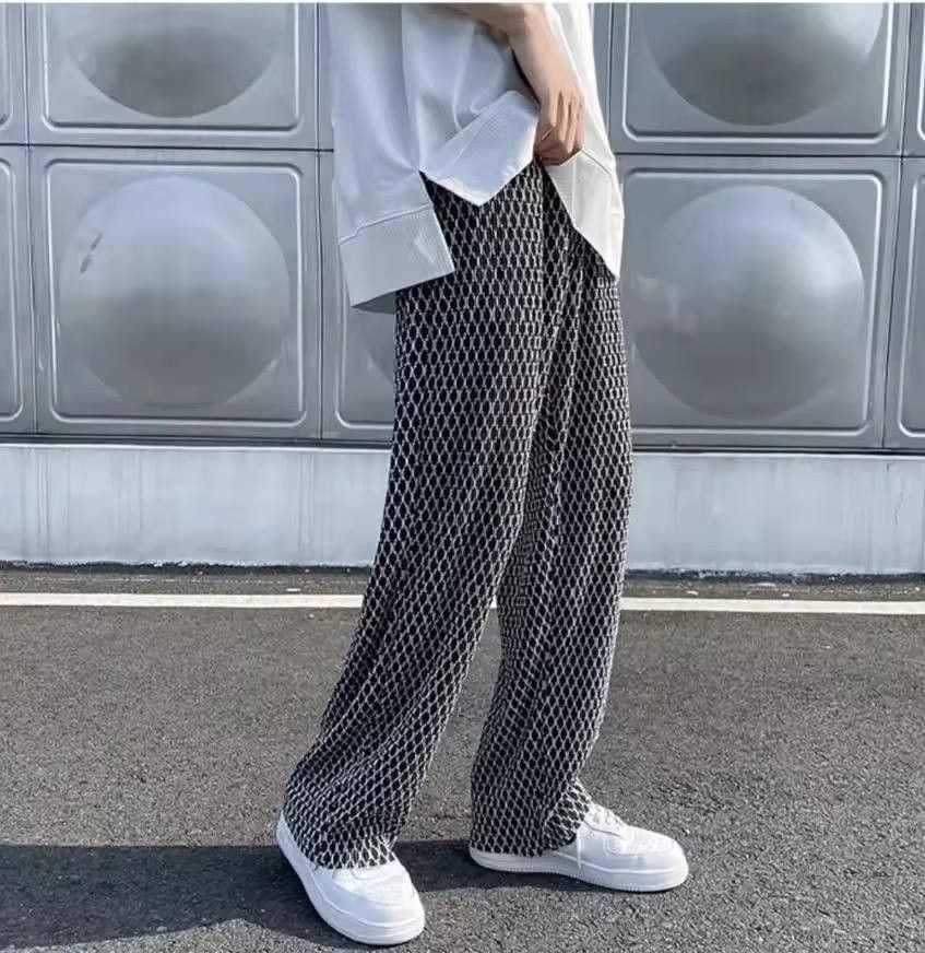 Japanese Brand × Vintage Loose plaid casual pants Size US 36 / EU 52 - 3 Thumbnail