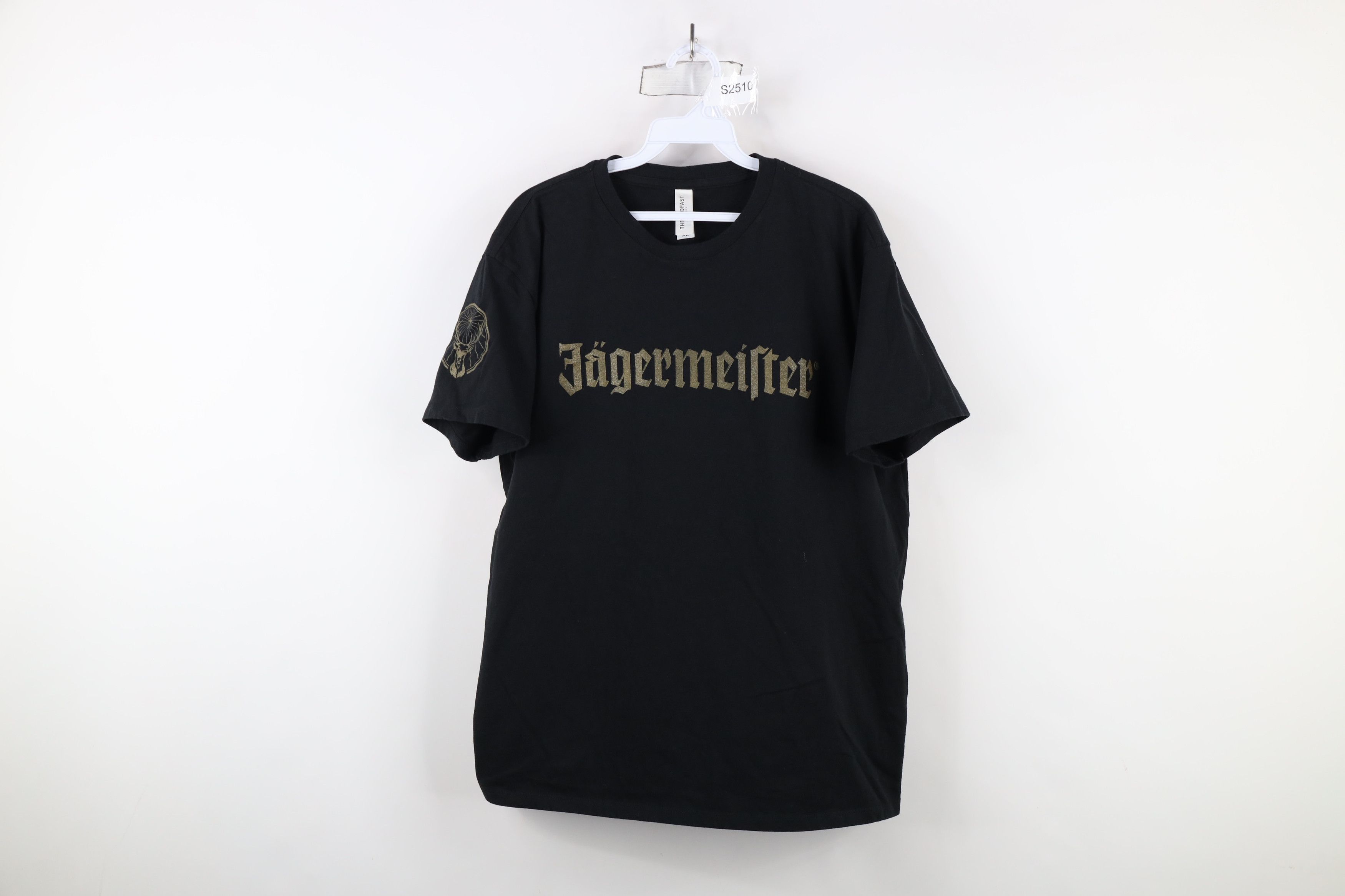 Jagermeister × Vintage Vintage Y2K Jagermeister Spell Liquor Short Sleeve T-Shirt Size US XL / EU 56 / 4 - 1 Thumbnail