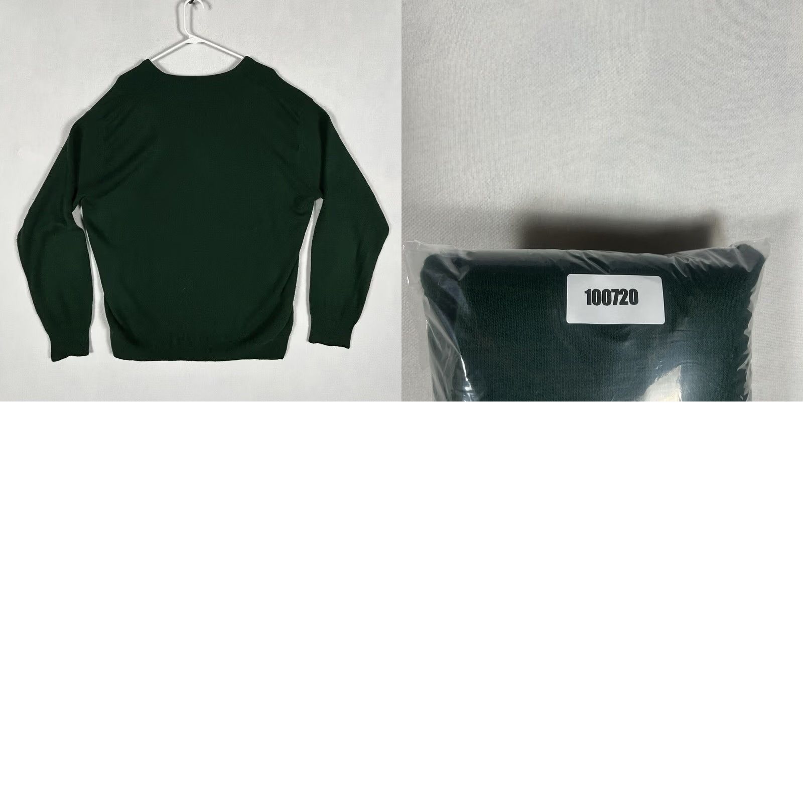 Jantzen VINTAGE Jantzen Sweater XL Men V-Neck Green Long Sleeve Knit Heavyweight Regular Size USA 90s Hiking Ski Vintage Mens Size US XL / EU 56 / 4 - 8 Thumbnail