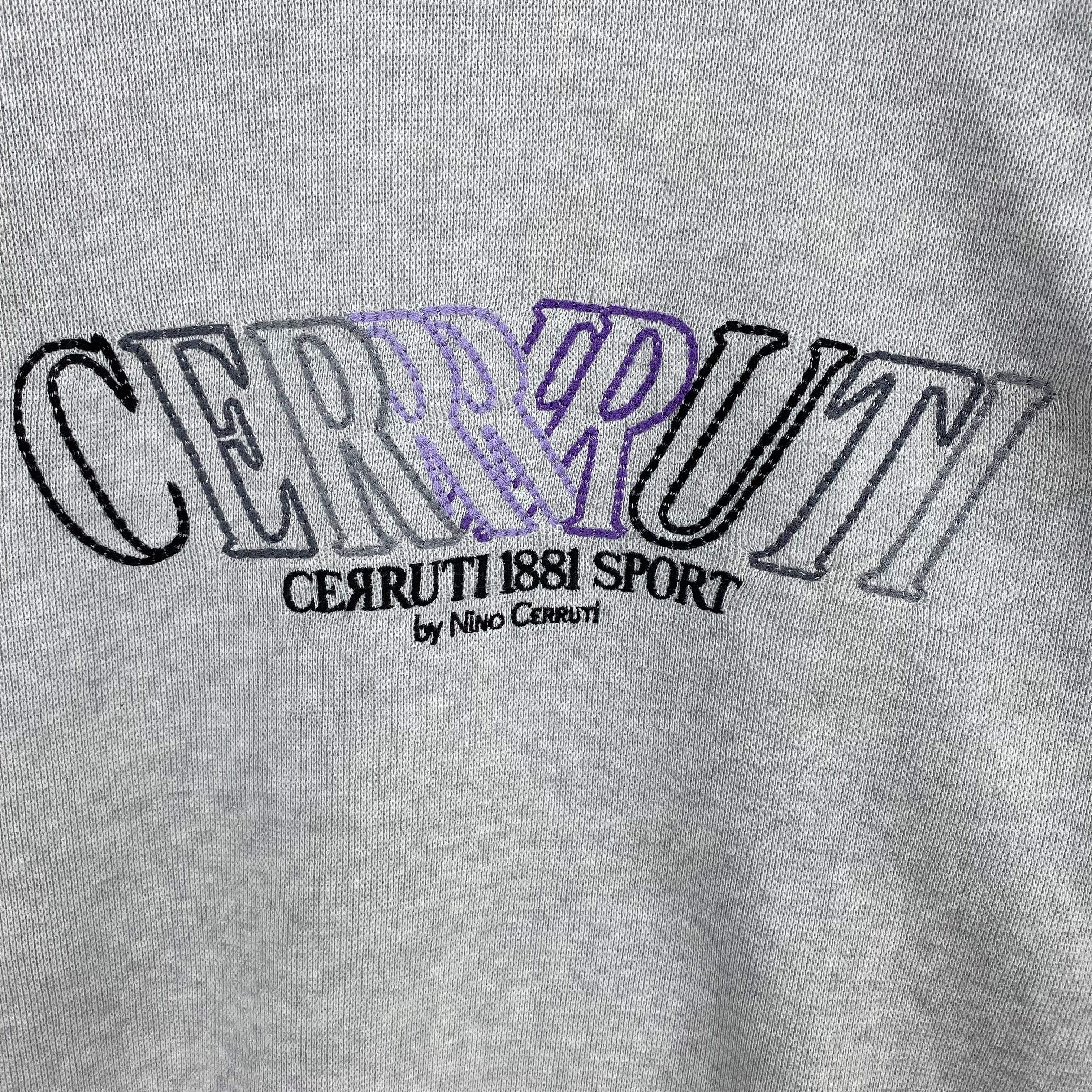 Vintage Vintage 90s Cerruti 1881 Sport Embroidered Sweatshirt Size US M / EU 48-50 / 2 - 3 Thumbnail
