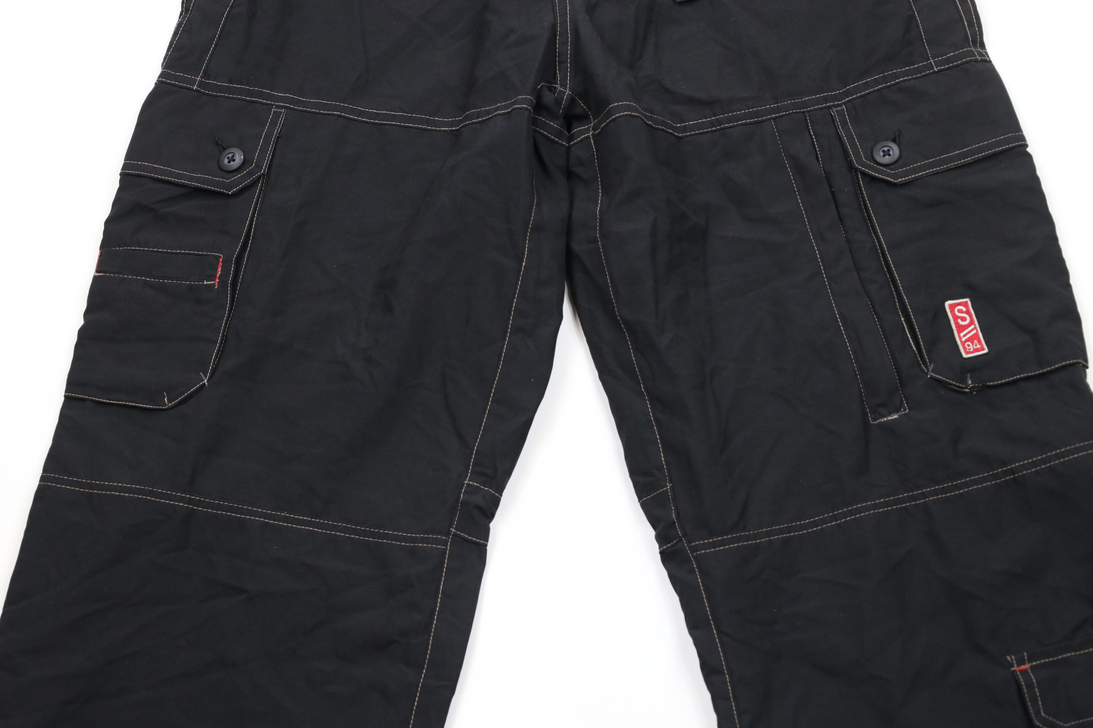 90s-00s Archive Wide Cargo Pants ERL Vintage 90s Streetwear Baggy