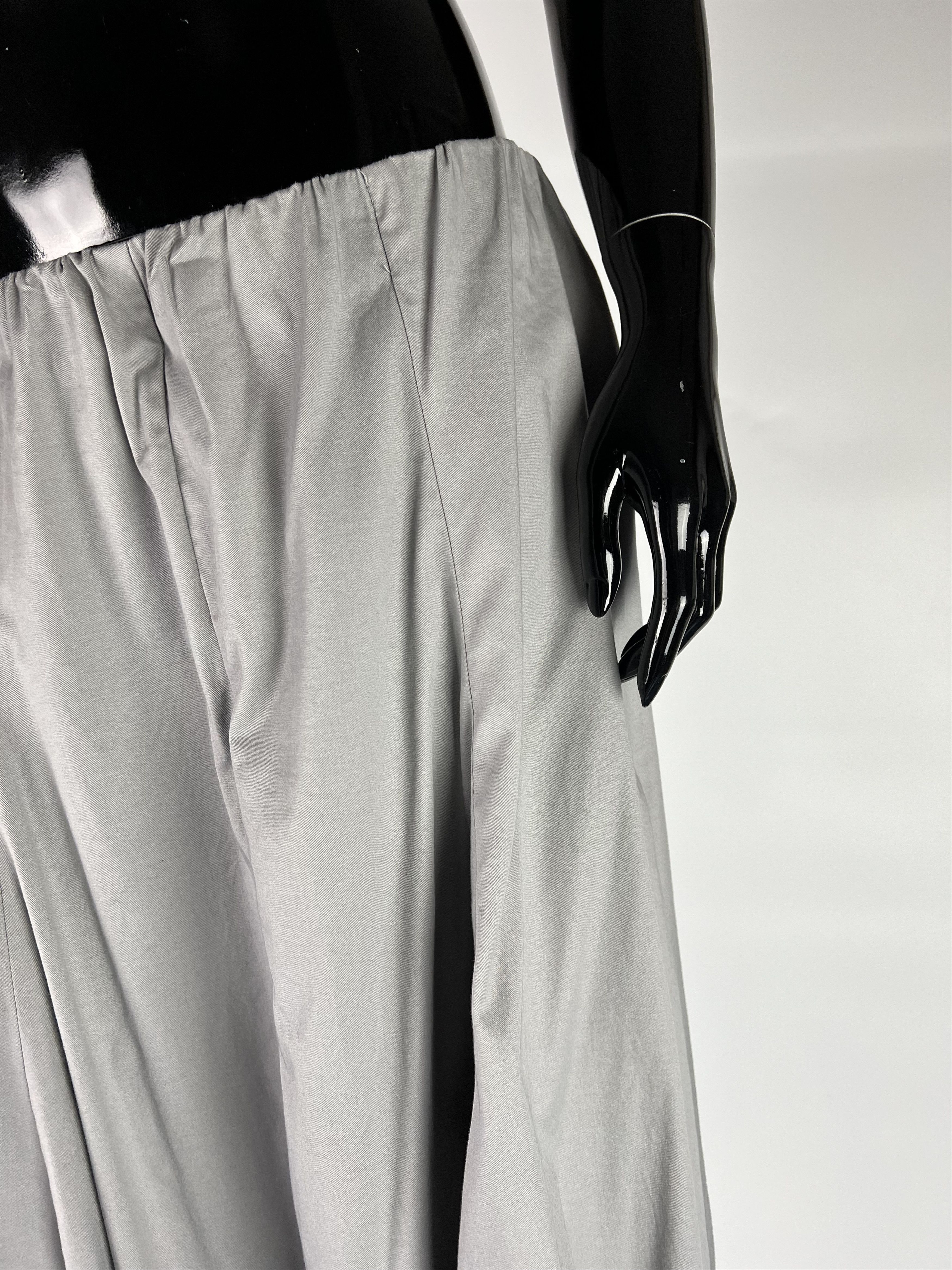 Rundholz Rundholz Gray Pleated Midi Skirt Size M Size 30" / US 8 / IT 44 - 6 Thumbnail
