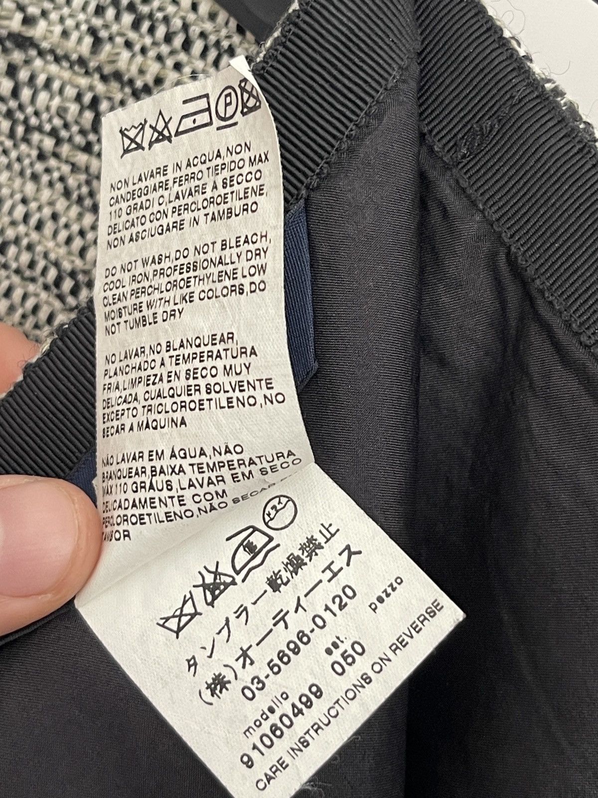 Max Mara Vintage Max Mara Wool Rich Blend Gray Skirt Size 34" / US 12 / IT 48 - 7 Thumbnail