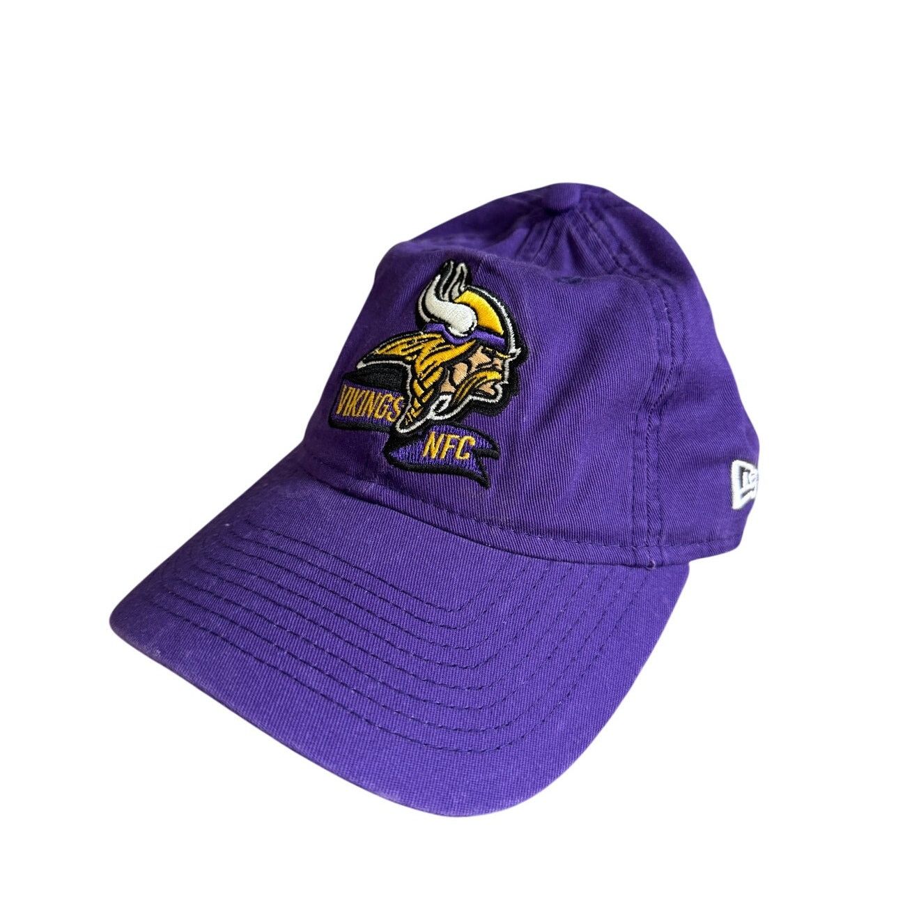 New Era Minnesota Vikings NFC Strapback Adjustable Baseball Hat Size ONE SIZE - 1 Thumbnail