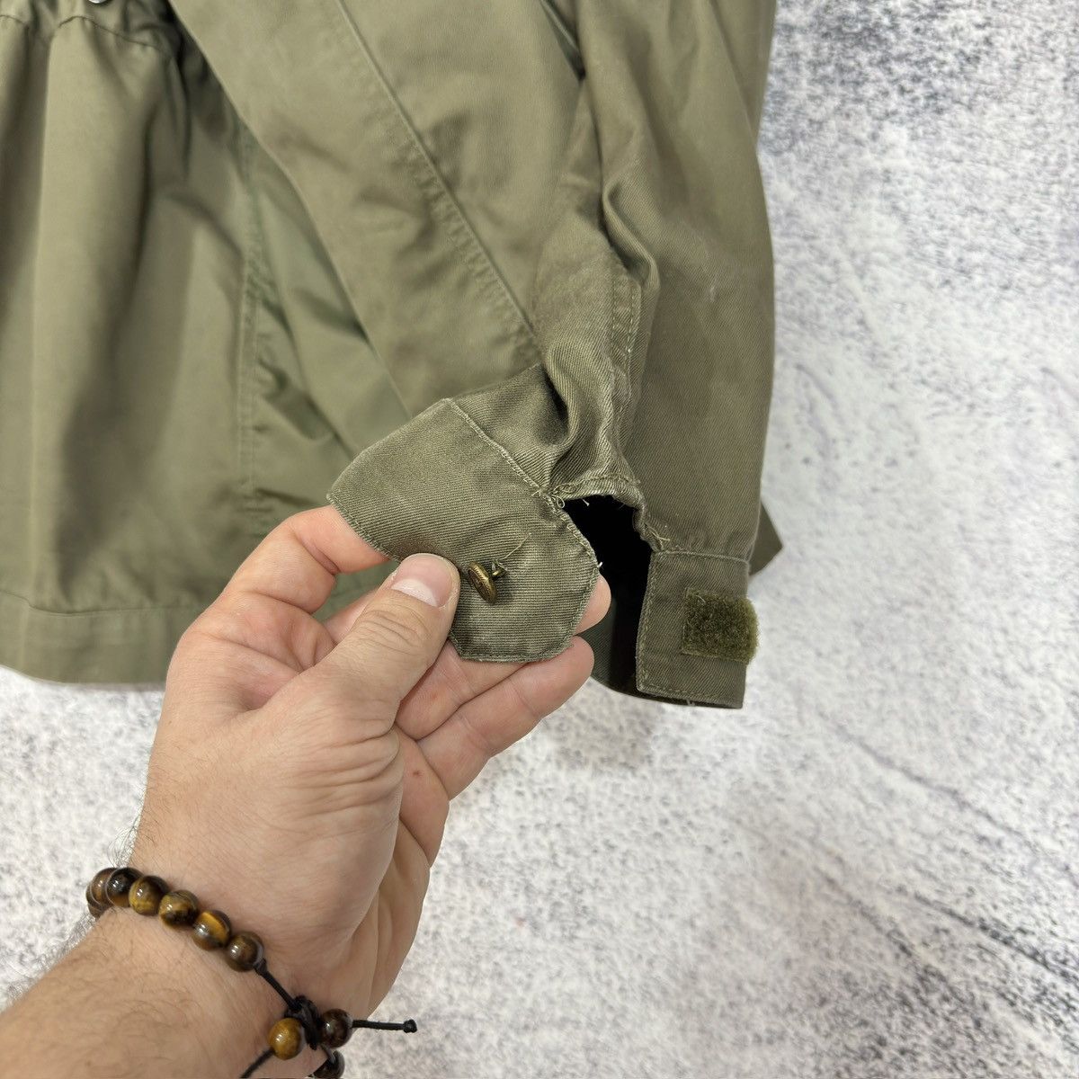Vintage Military Italian Army Field Coat 52 size L Size US L / EU 52-54 / 3 - 14 Thumbnail
