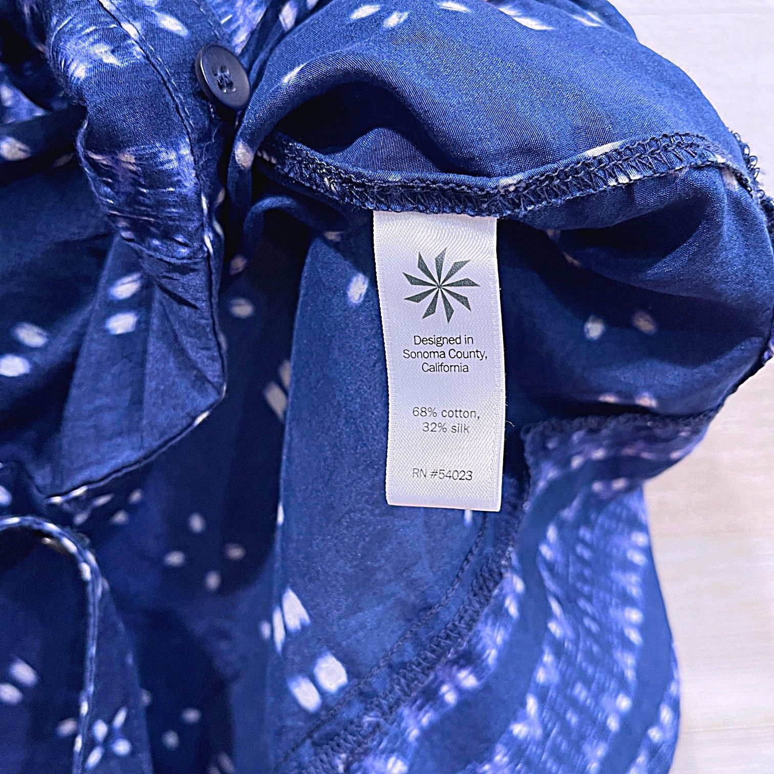 Athleta ATHLETA Swim Ikat Kaftan Cover Up Blue Womens XS Size XS / US 0-2 / IT 36-38 - 7 Thumbnail