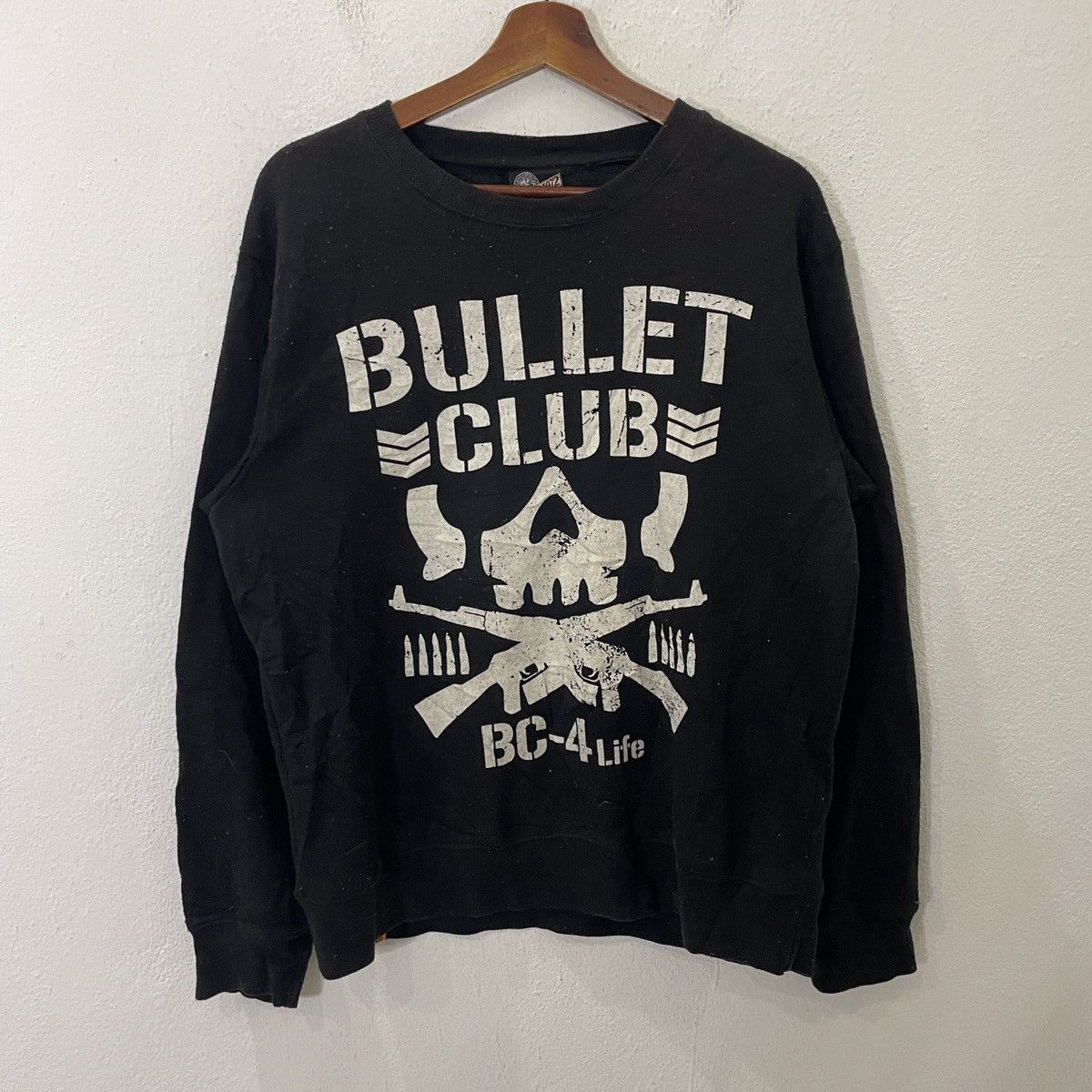 Japanese Brand Vintage Njpw Bullet Club Sweatshirt Size US M / EU 48-50 / 2 - 1 Thumbnail