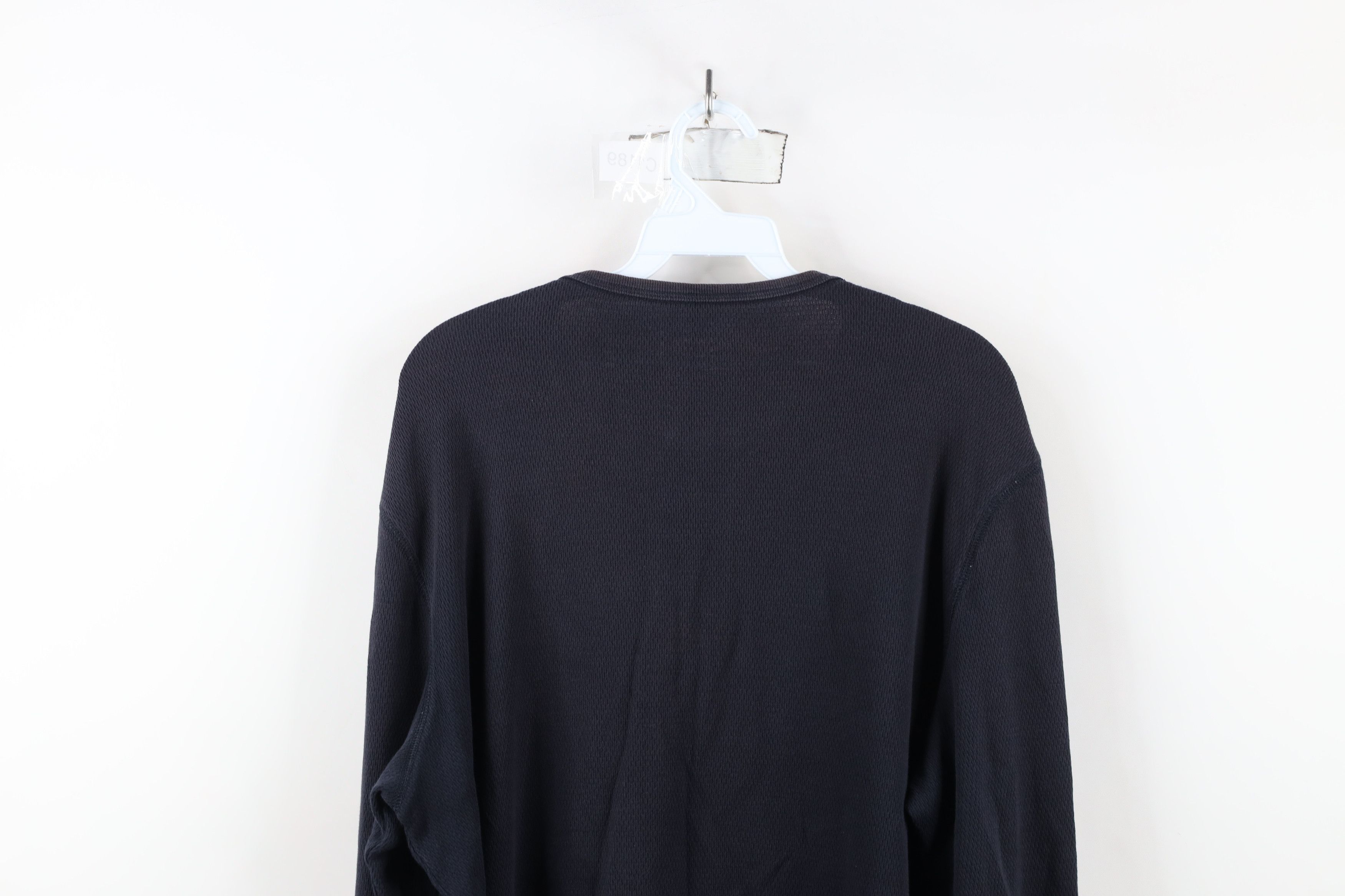 Gap × Vintage Vintage Gap Thermal Waffle Knit Long Sleeve Henley T-Shirt Size US L / EU 52-54 / 3 - 12 Thumbnail