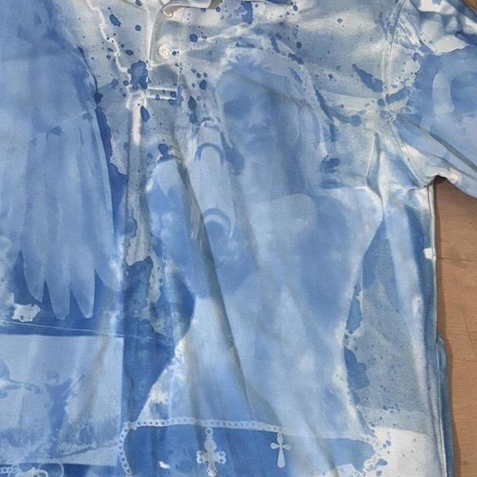 Other @dontshoot.usa collage cyanotype polo Size US XL / EU 56 / 4 - 5 Thumbnail