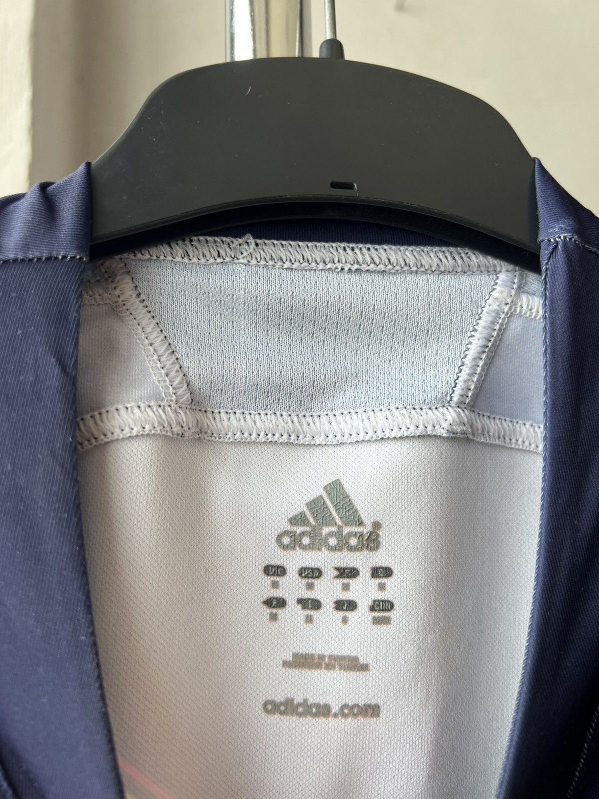 Adidas France Stade Francais Paris Rugby rare designer jersey shirt Size US M / EU 48-50 / 2 - 5 Thumbnail