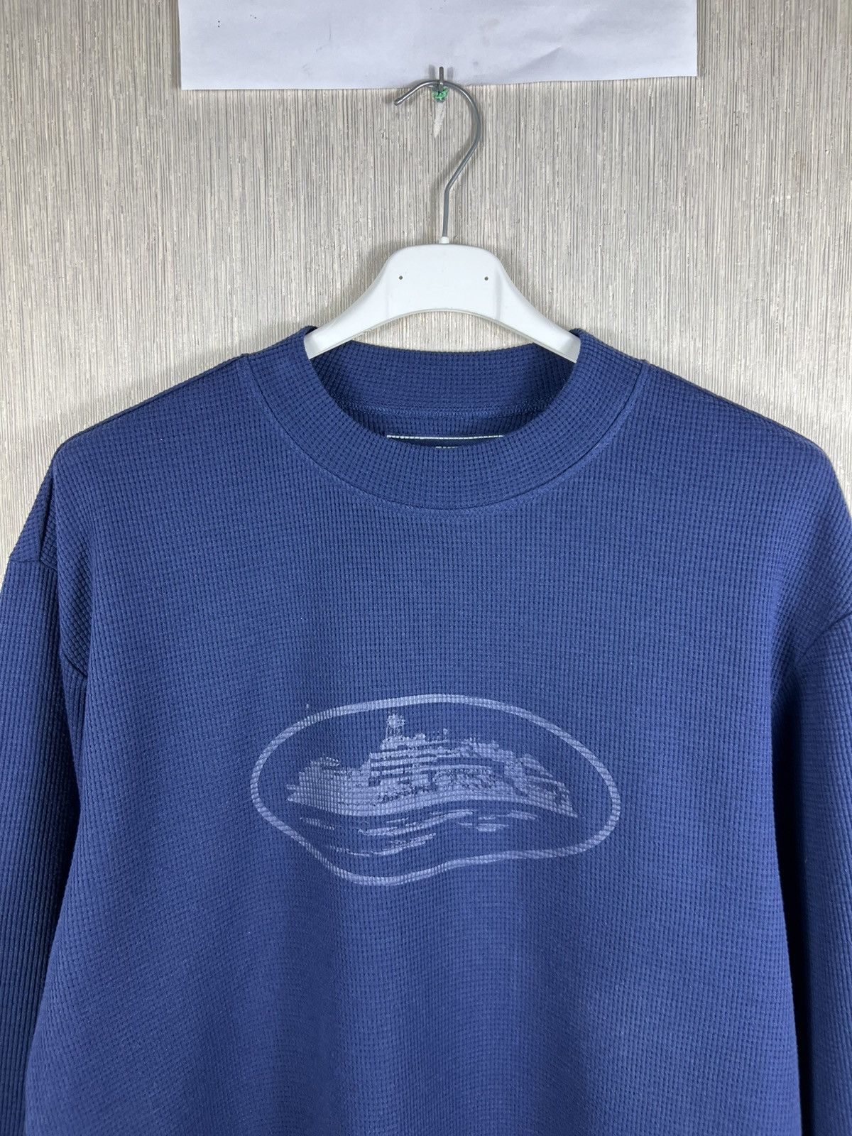 Corteiz Corteiz Guerillaz waffle long sleeve cental alcatraz logo Size US L / EU 52-54 / 3 - 5 Thumbnail