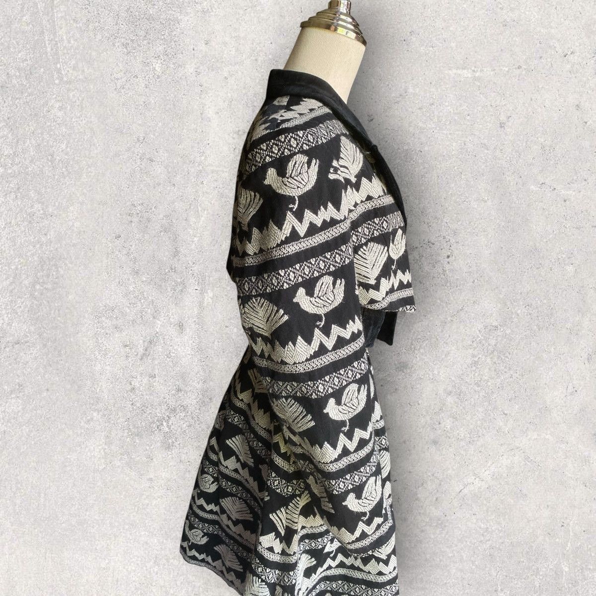 Comme des Garcons Vintage Fall 1989 Set Cropped Jacket and Skirt Size S / US 4 / IT 40 - 9 Thumbnail