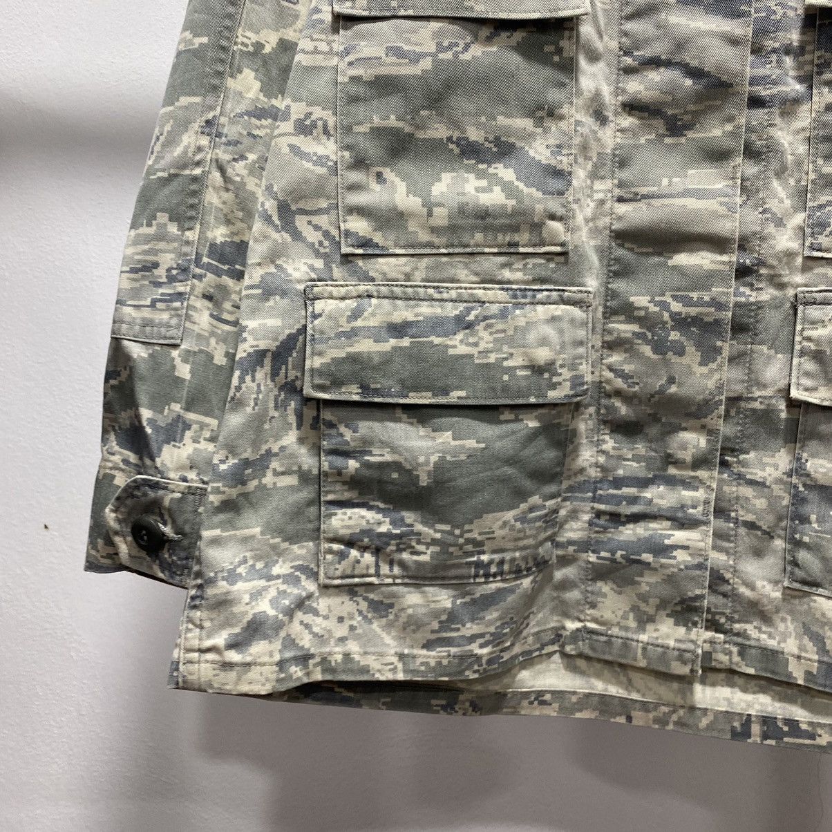 Vintage Military☠️ Parka Camo Utility Jacket Cargo 90s WW2 Size S / US 4 / IT 40 - 6 Thumbnail