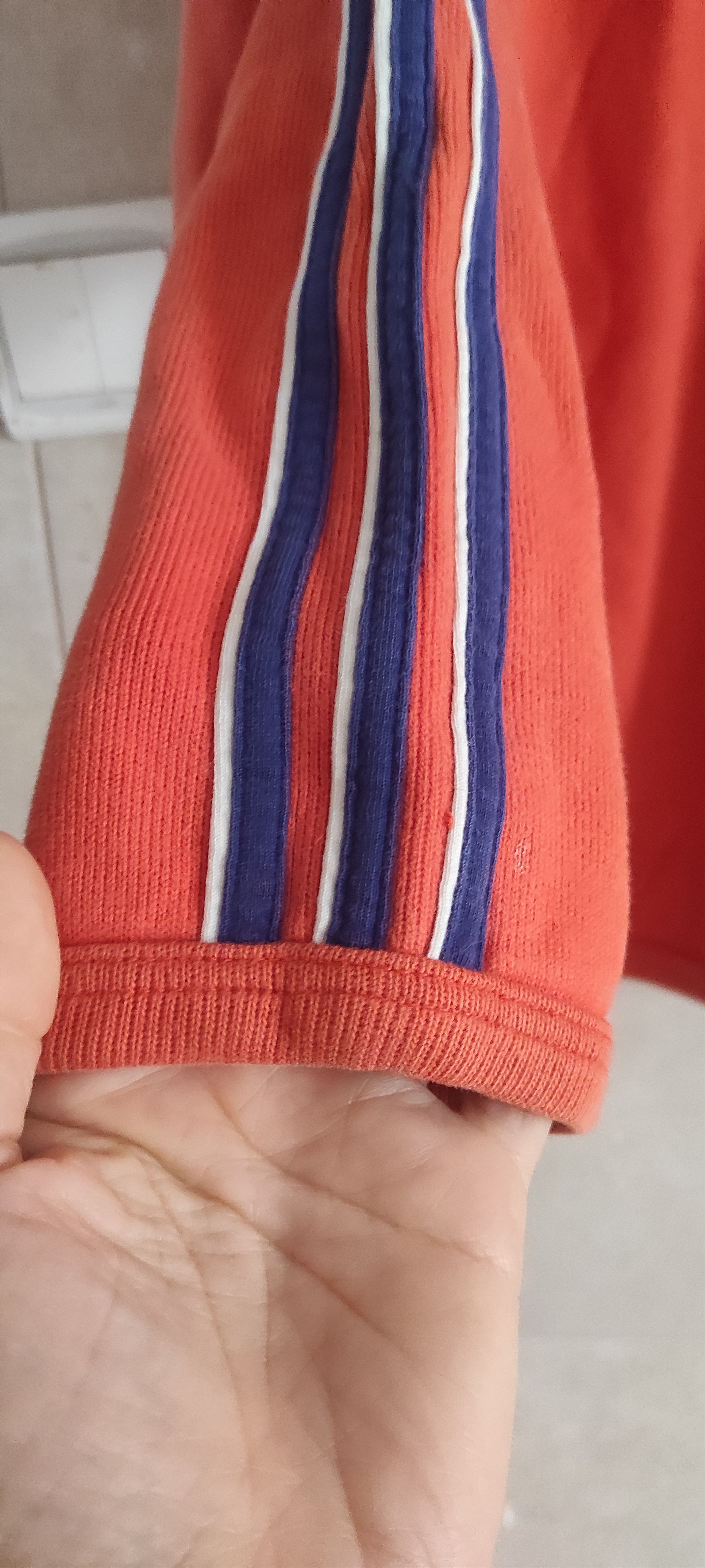Adidas × Vintage VTG Adidas 3 Striped Crewneck 90s Adidas Logo Trefoil Shirt Size US M / EU 48-50 / 2 - 5 Thumbnail