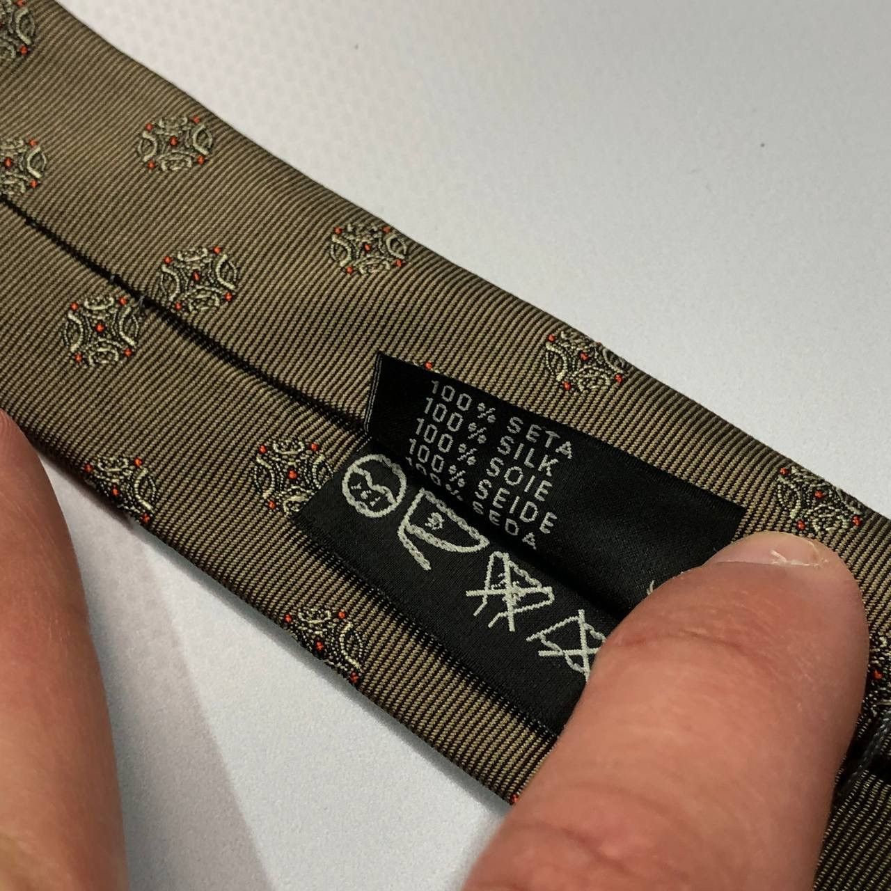 Prada Prada tie brown Size ONE SIZE - 7 Thumbnail