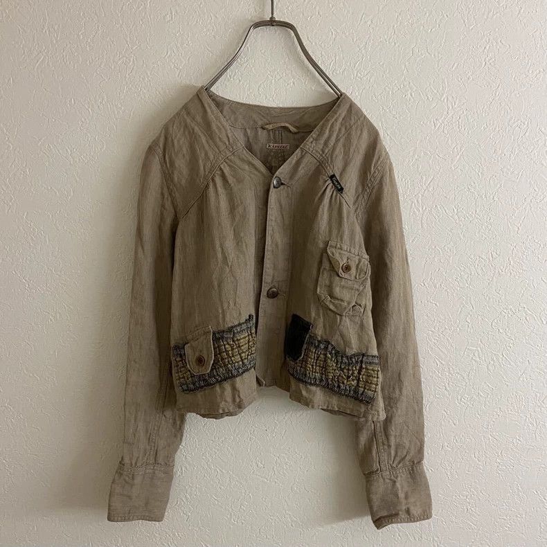 Kapital Kapital Size1 Linen short jacket cardigan coat Size S / US 4 / IT 40 - 1 Thumbnail