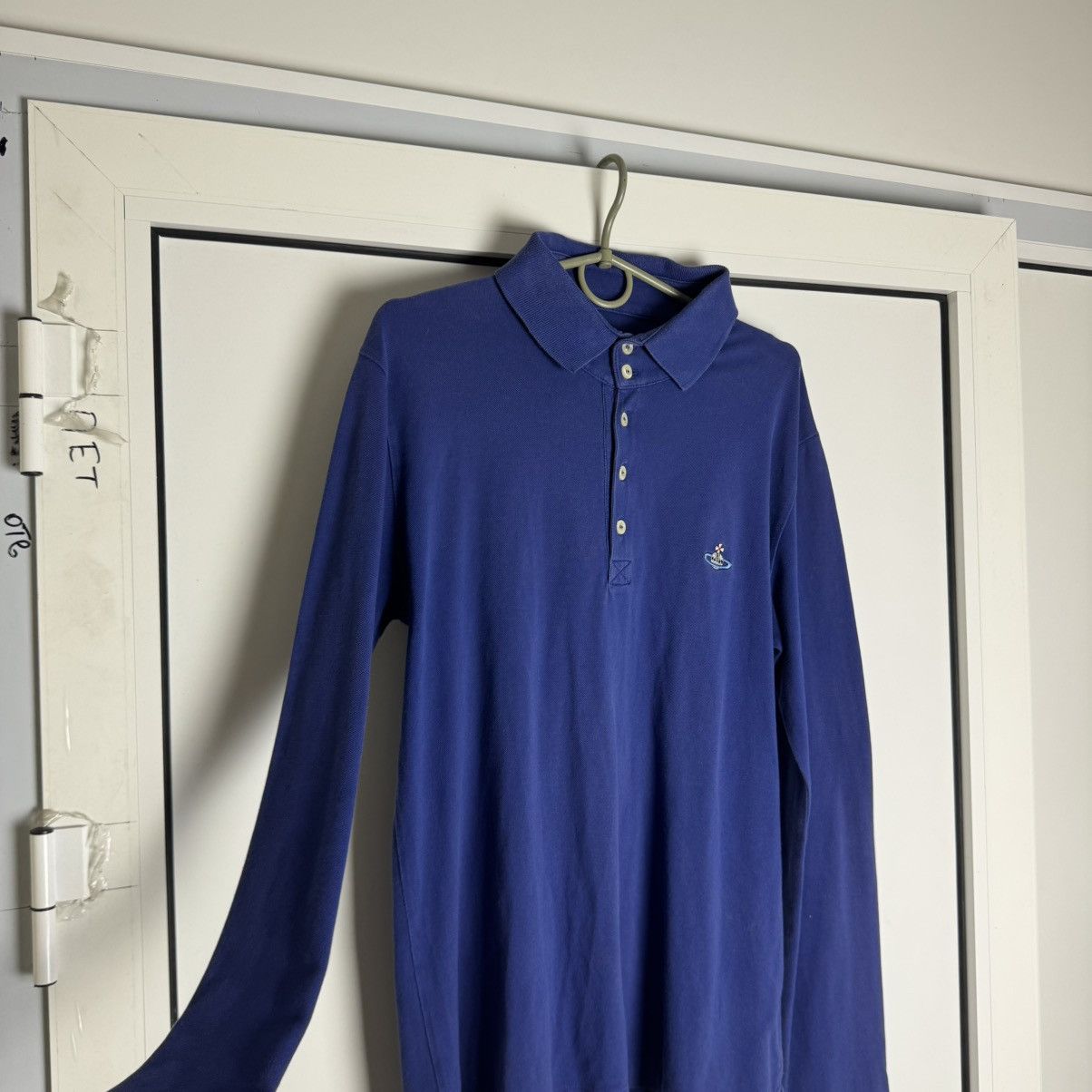 Vivienne Westwood Vintage Vivienne Westwood Polo Long Sleeve Logo Basic Size US L / EU 52-54 / 3 - 4 Thumbnail