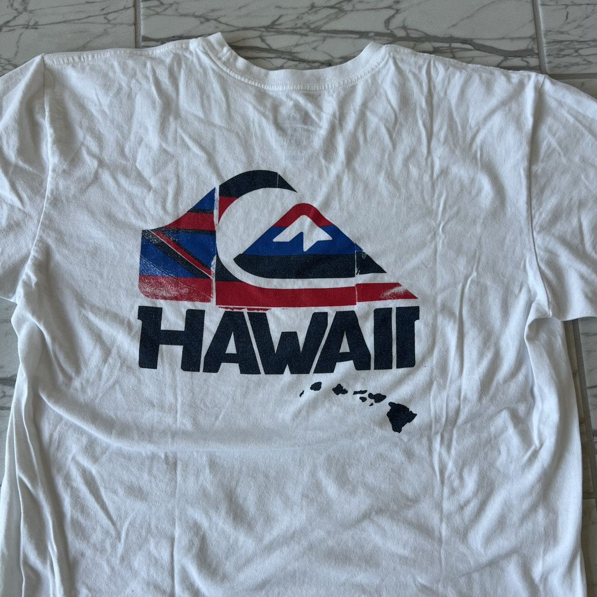 Quiksilver × Vintage QuikSilver Hawaii Surf Tee Size US L / EU 52-54 / 3 - 6 Thumbnail