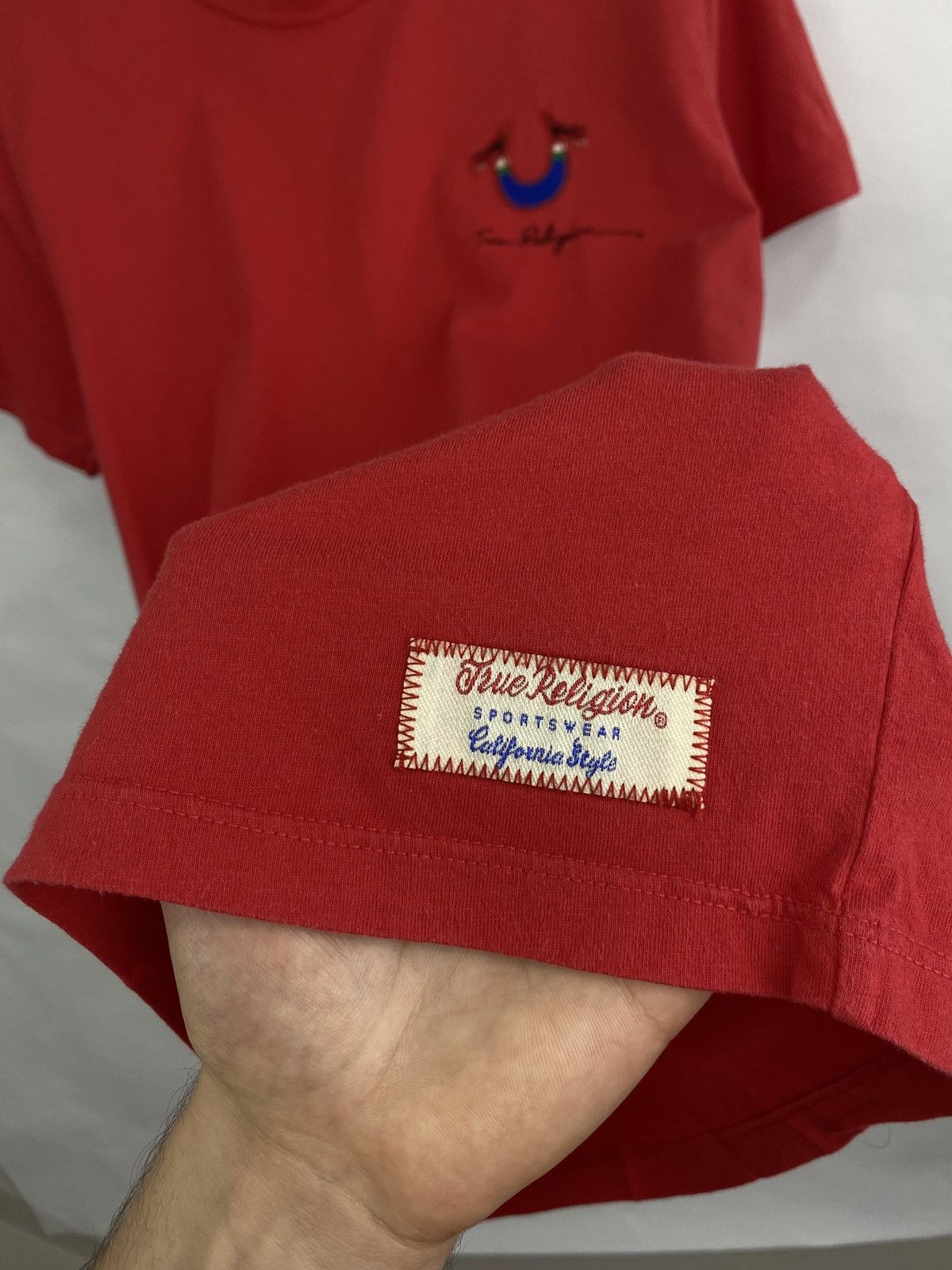 True Religion 🇺🇸 Vintage True Religion Made in USA T-Shirt Rare Hype Y2K Size US L / EU 52-54 / 3 - 6 Thumbnail