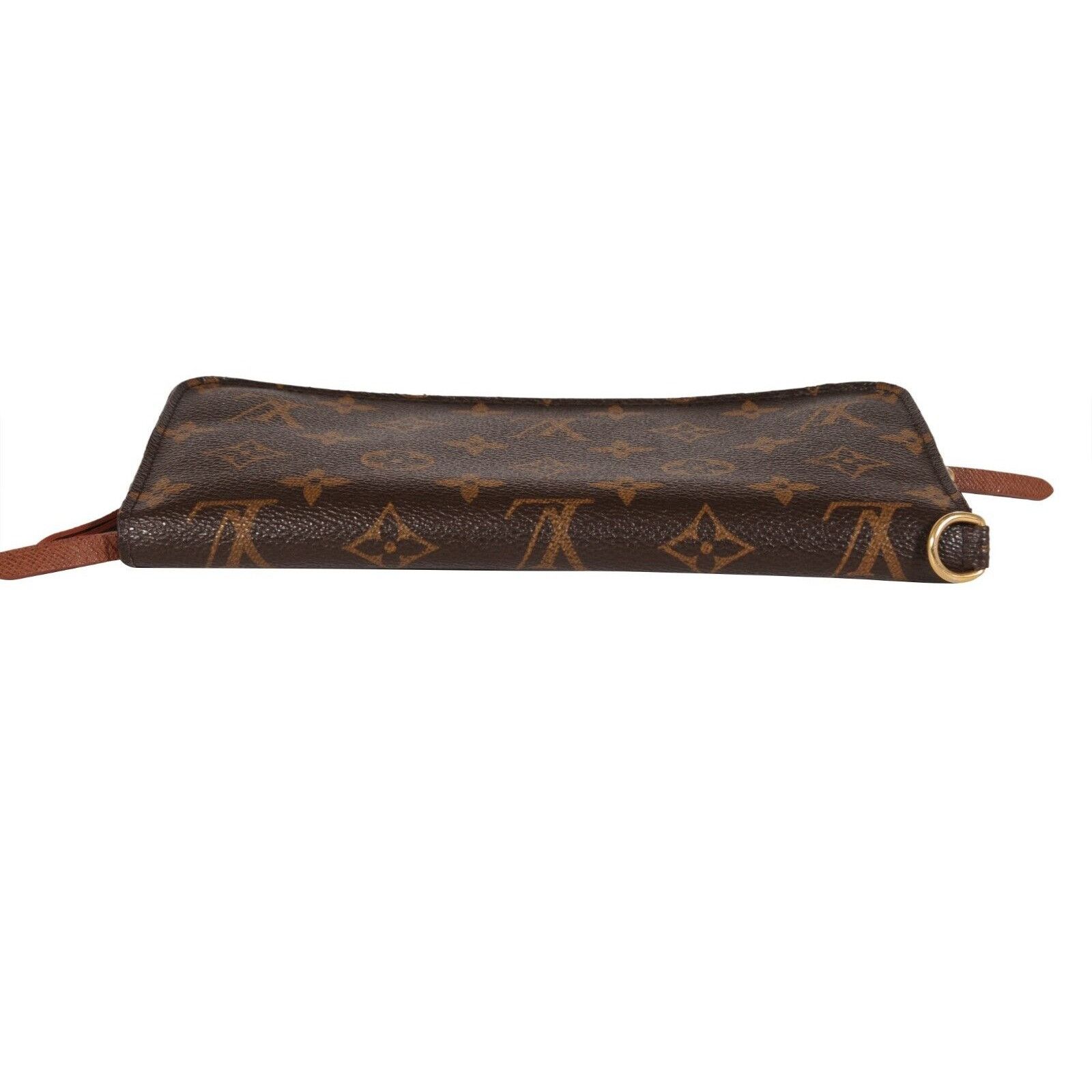 Louis Vuitton Ikat Wallet Brown Lv Logo Monogram Zip Long Canvas Size ONE SIZE - 18 Thumbnail