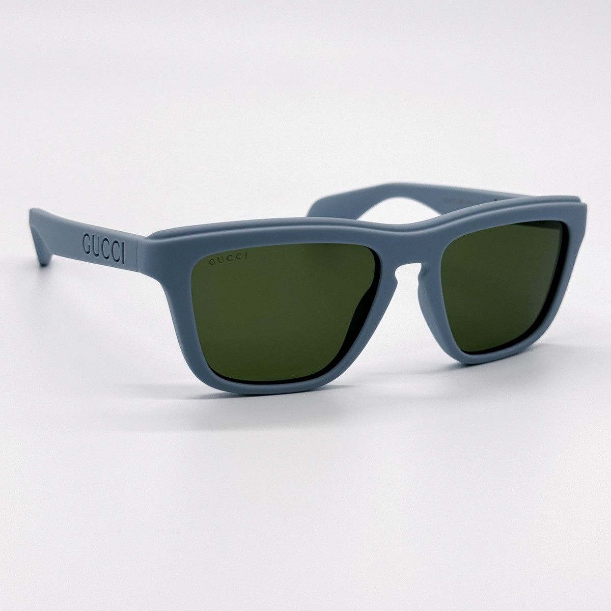 Gucci NEW GUCCI GG1571S 003 SQUARE BLUE GREEN MEN SUNGLASSES GUCCI Size ONE SIZE - 4 Thumbnail