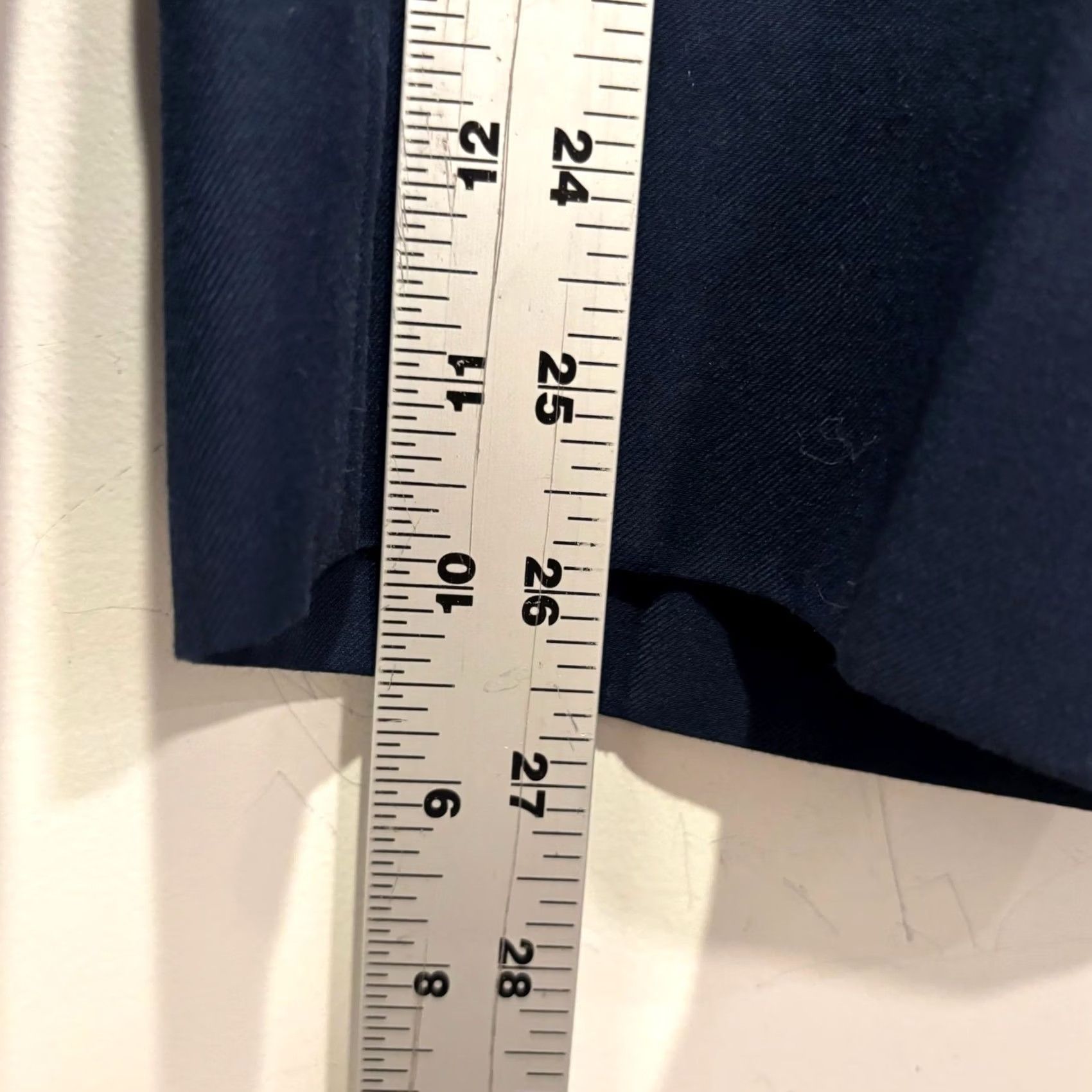 Michael Kors Michael Kors Mens Navy Blue Dress Pants Flat Front Trousers 32W x 30L Size US 33 - 5 Thumbnail