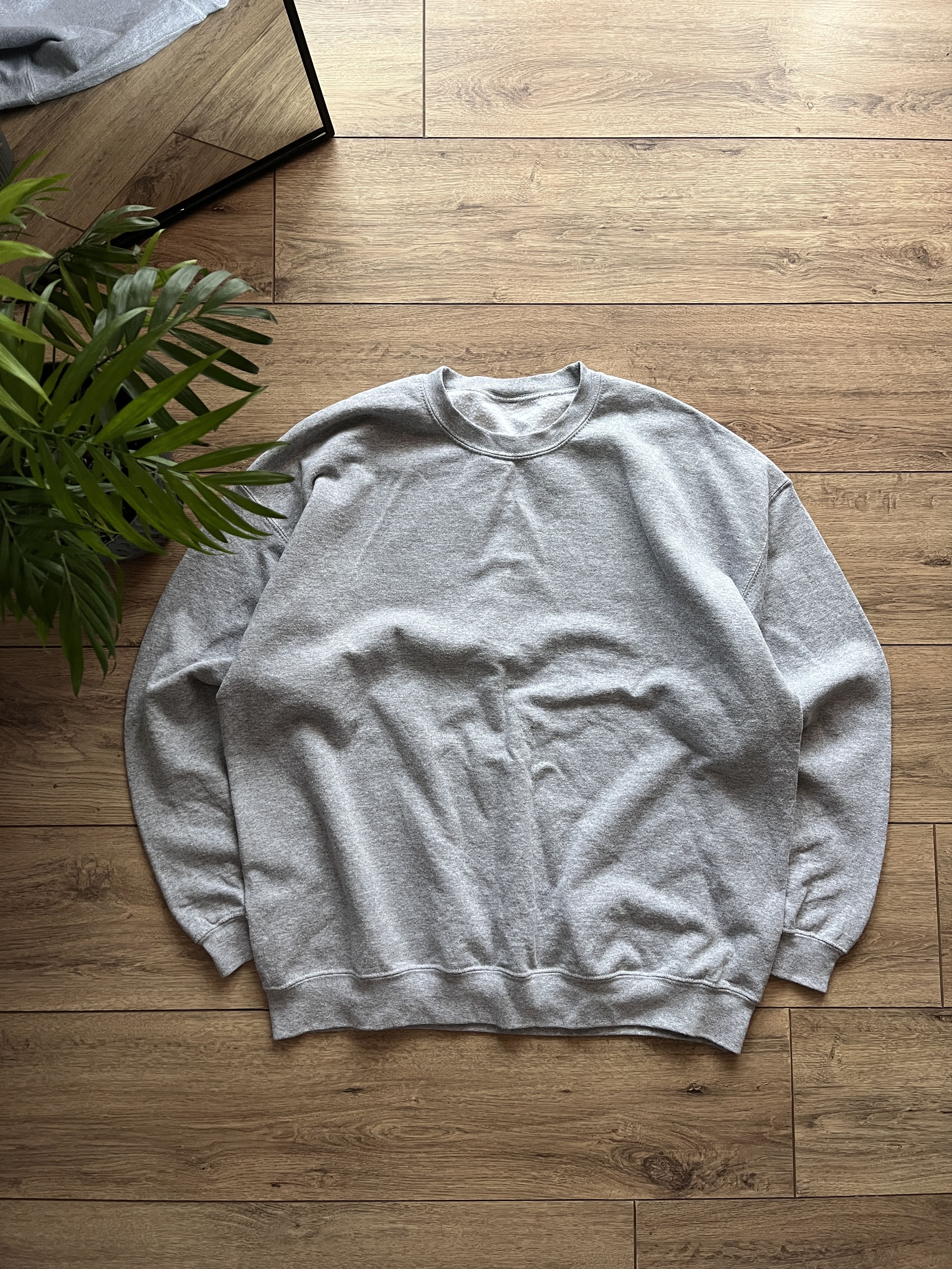 Fruit Of The Loom × Vintage Vintage y2k Fruit of the Loom Blank Sweatshirt oversized Size US L / EU 52-54 / 3 - 1 Thumbnail