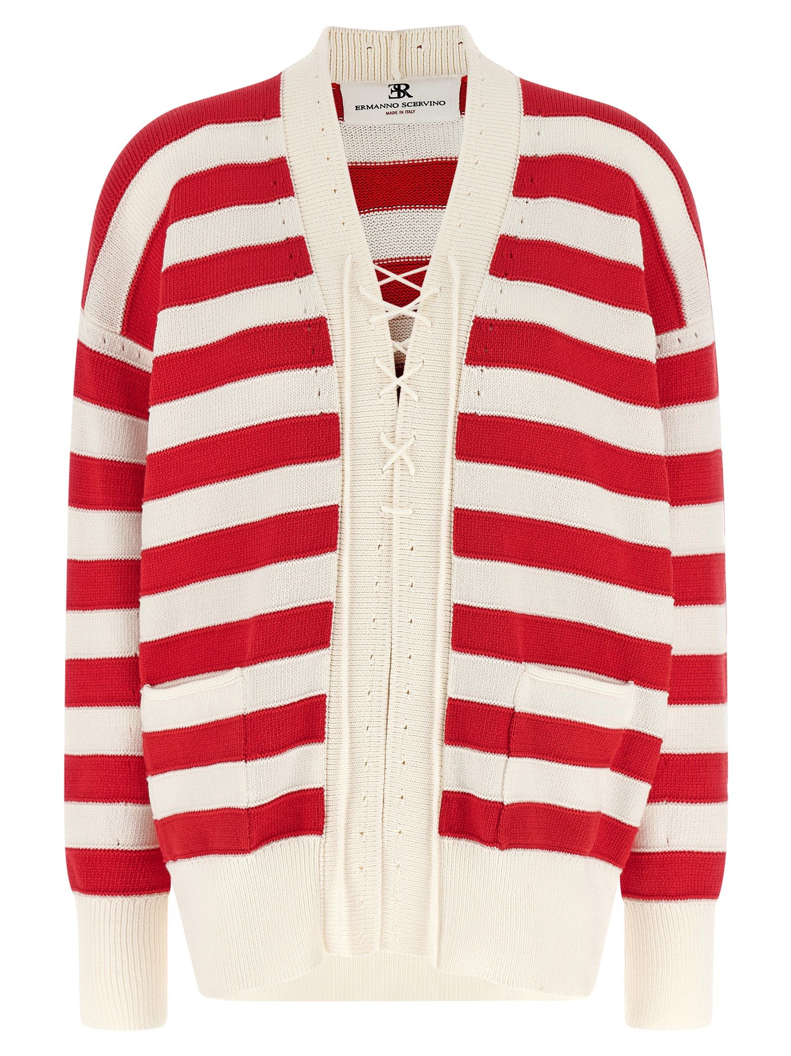 Ermanno Scervino Crochet cardigan Size S / US 4 / IT 40 - 1 Thumbnail