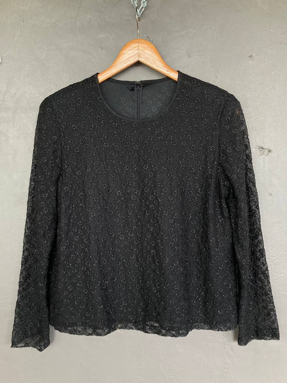 Other Vintage 90's Remalon Lacey Long Sleeves Top Size S / US 4 / IT 40 - 1 Thumbnail