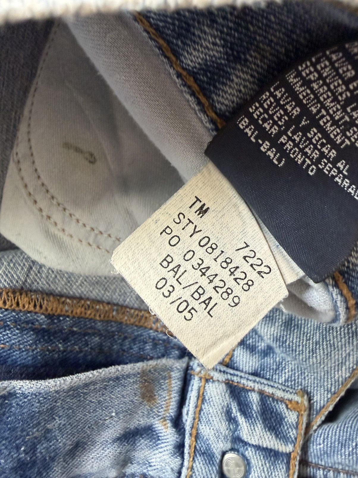 Tommy Hilfiger Vintage Tommy Hilfiger Carpenter Pants Sz 36x32 *38x33 Size US 38 / EU 54 - 9 Thumbnail