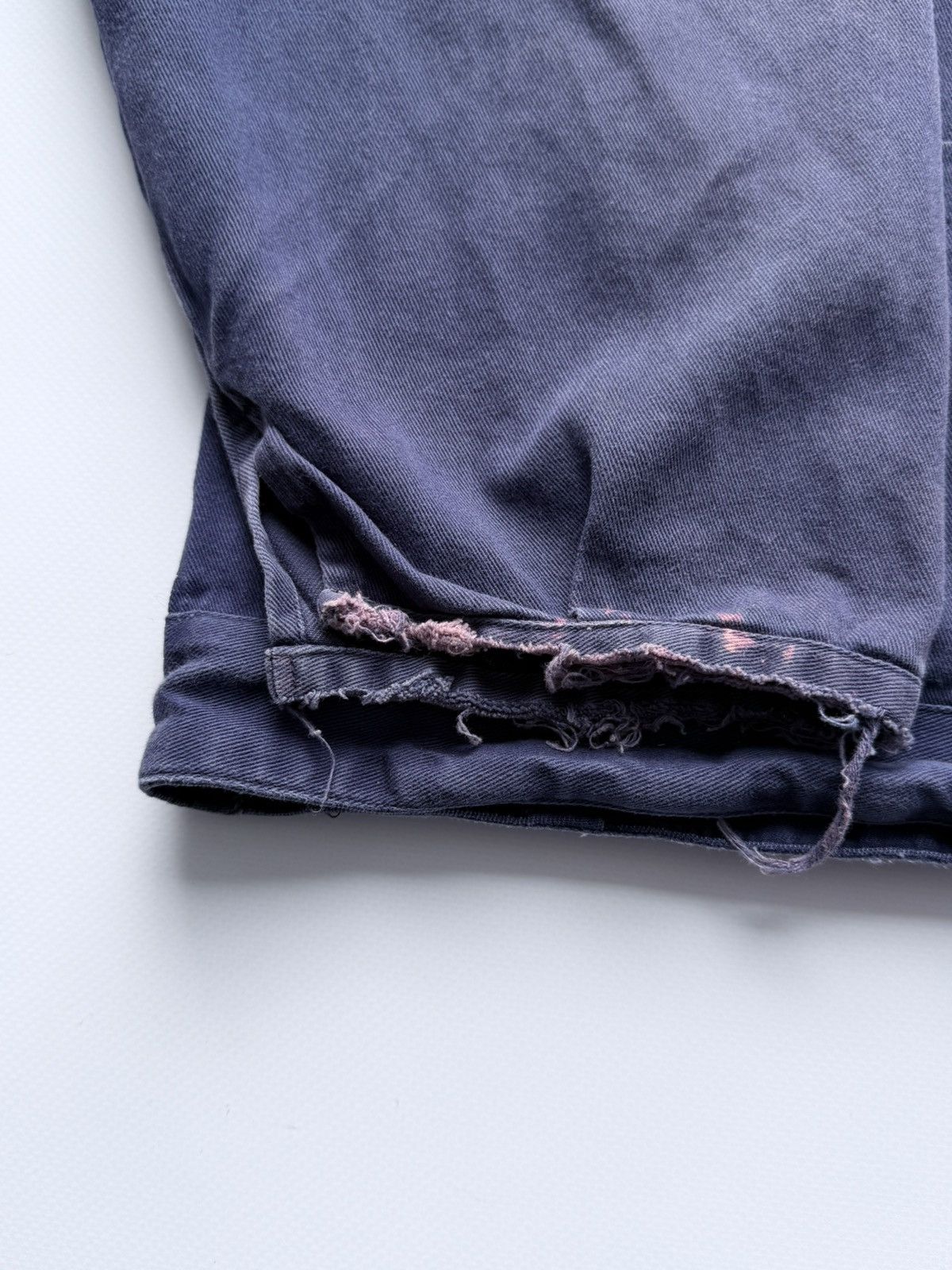 Le Laboureur Vintage 80s French Faded Trashed Snafor Chore Work Jacket Size US XL / EU 56 / 4 - 11 Thumbnail