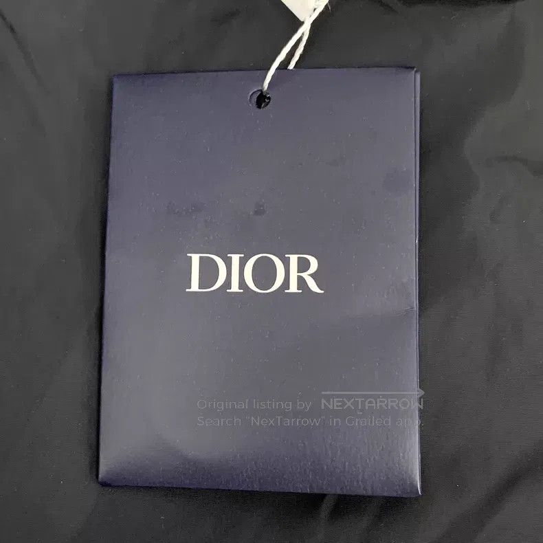 Dior Dior Black logo dark pattern full print stand-up collar zi Size US L / EU 52-54 / 3 - 7 Thumbnail