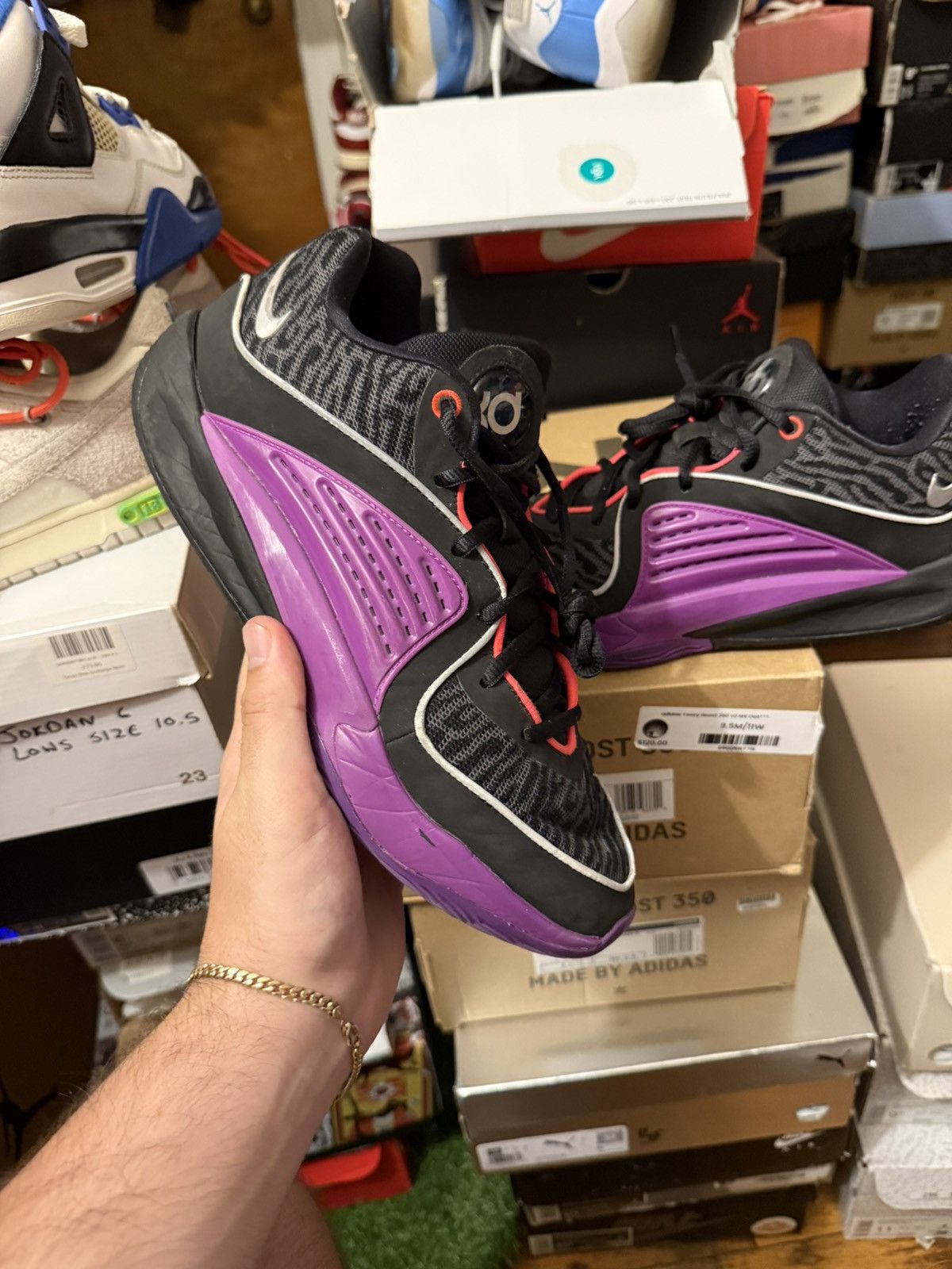 Nike Nike KD size 9 worn Size US 9 / EU 42 - 1 Thumbnail