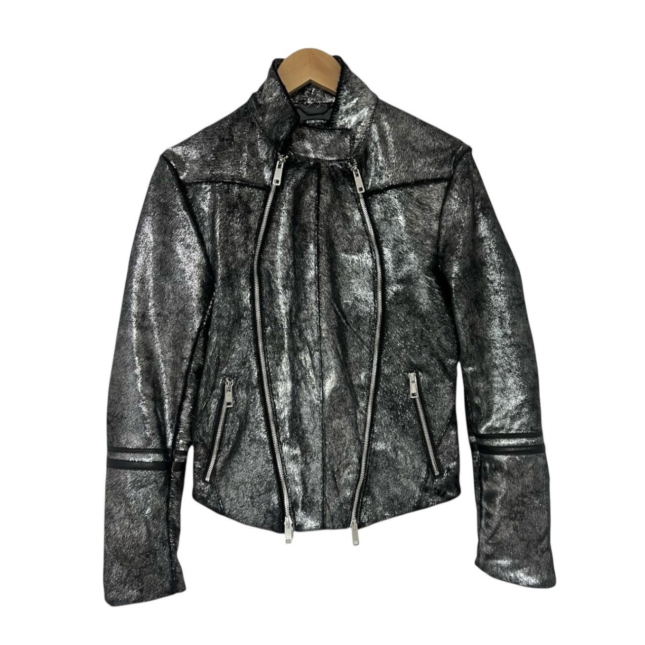 Cleioner Cleioner dubois metallic pony hair fencing jacket Size US S / EU 44-46 / 1 - 1 Thumbnail
