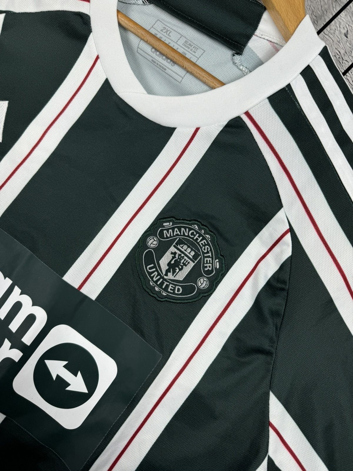 Adidas × Vintage HOJLUND Manchester United 2023/24 Adidas Jersey Blokcore XL Size US XL / EU 56 / 4 - 6 Thumbnail