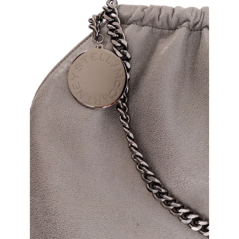 Stella McCartney STELLA MCCARTNEY Falabella Drawstring Gray Shoulder Bag New/ Size ONE SIZE - 4 Thumbnail