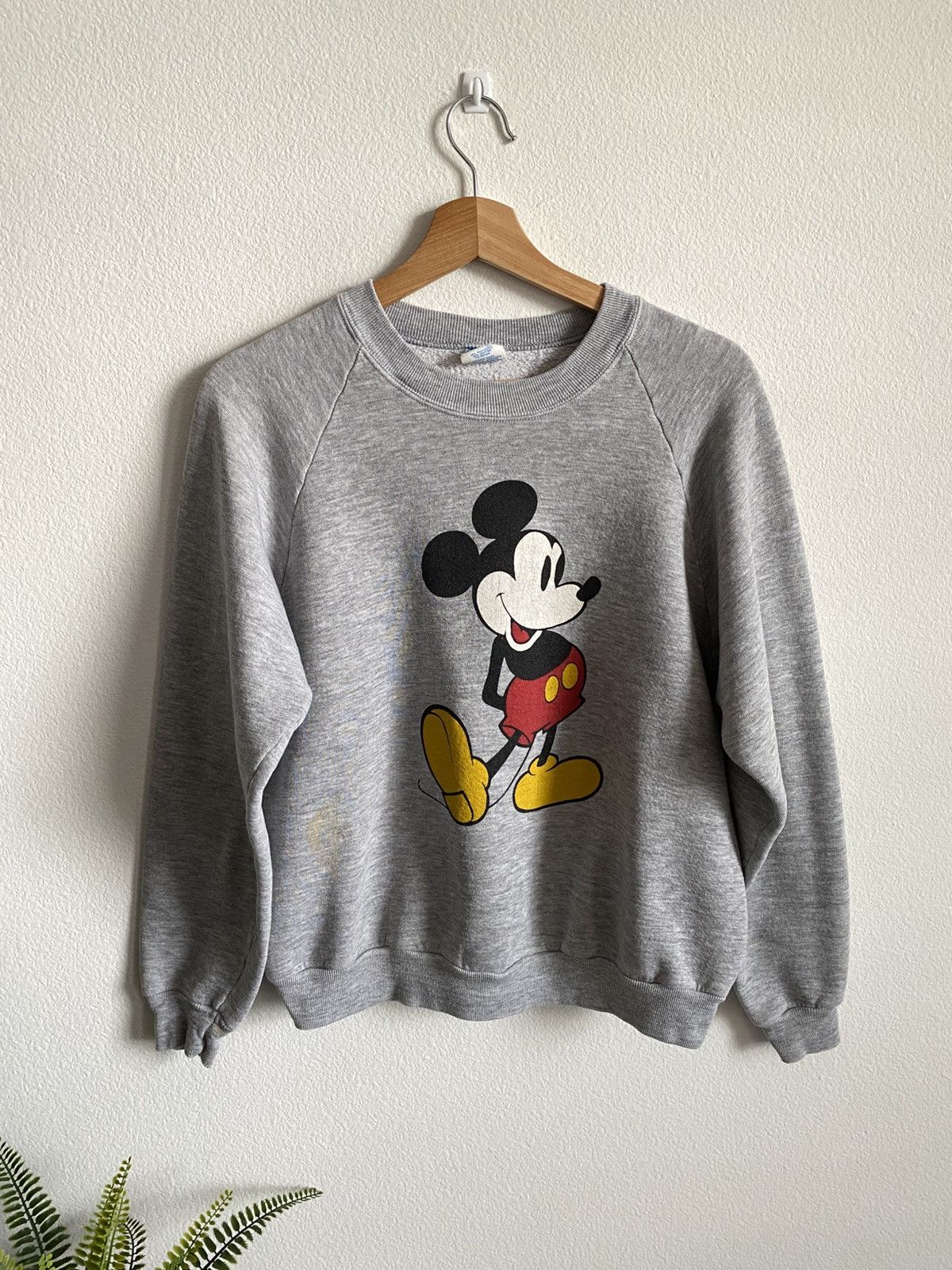 Mickey Unlimited Vintage 90s Mickey Mouse Crewneck Sweatshirt Size US L / EU 52-54 / 3 - 1 Thumbnail