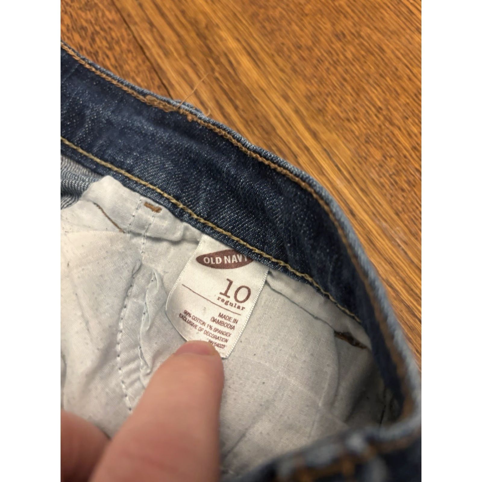 Old Navy Old Navy Women’s Classic Rise Denim Jeans Bootcut Stretch Size 10 Blue Cotton Spandex Medium Rise Regular Length Size 32" / US 10 / IT 46 - 5 Thumbnail