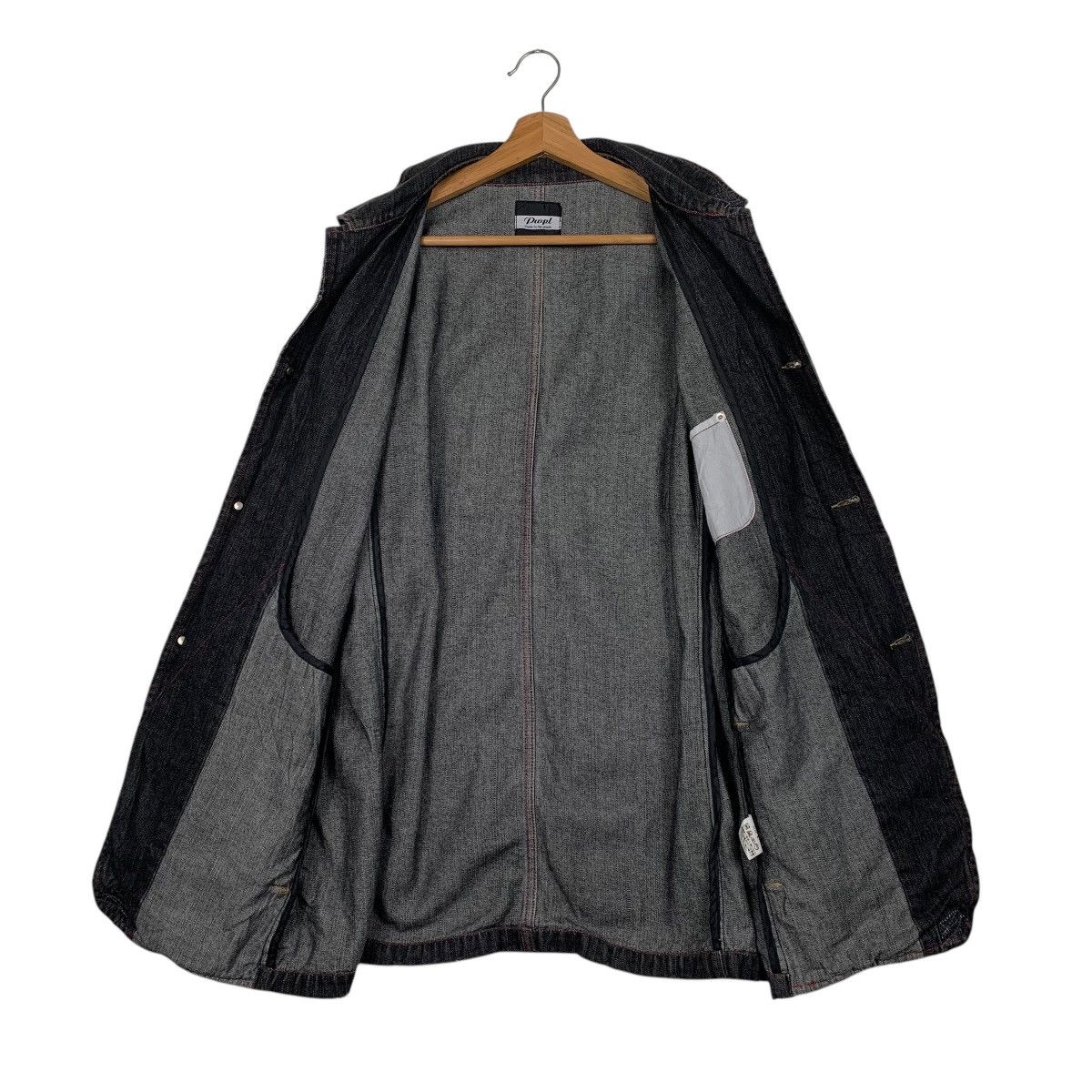 Japanese Brand Japanese Brand Power To The People Denim Jacket Size US L / EU 52-54 / 3 - 11 Thumbnail