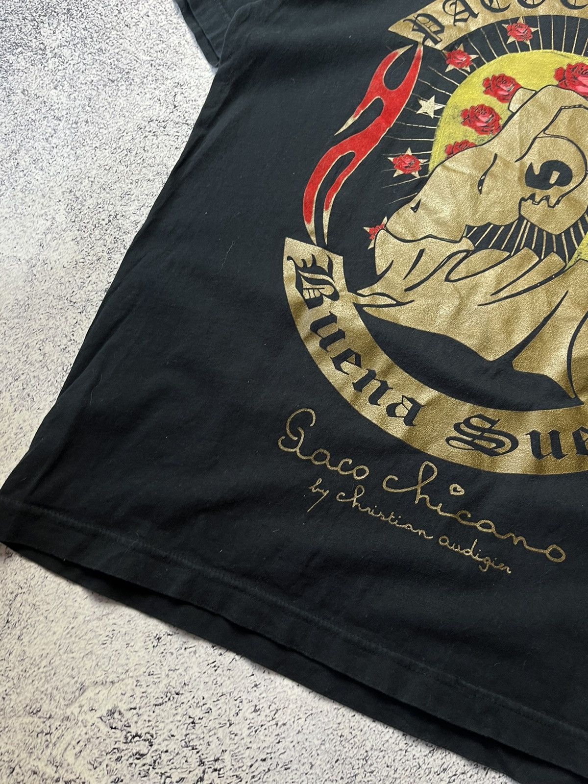 Christian Audigier Christian Audigier Paco Chicano t shirt Lion big logo Size US L / EU 52-54 / 3 - 9 Thumbnail