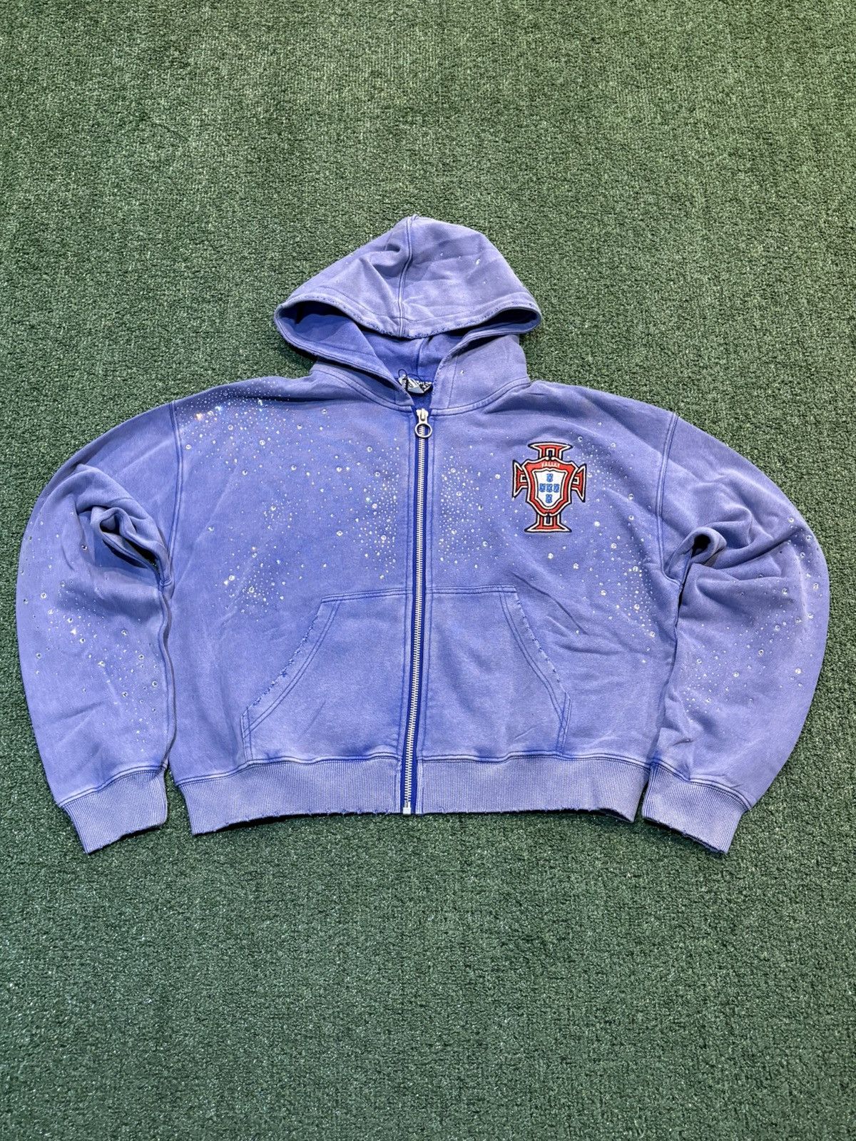 Vale VALE FOREVER “SEA CLUSTER” ZIP UP - SIZE MEDIUM - (BLUE) Size US M / EU 48-50 / 2 - 1 Thumbnail