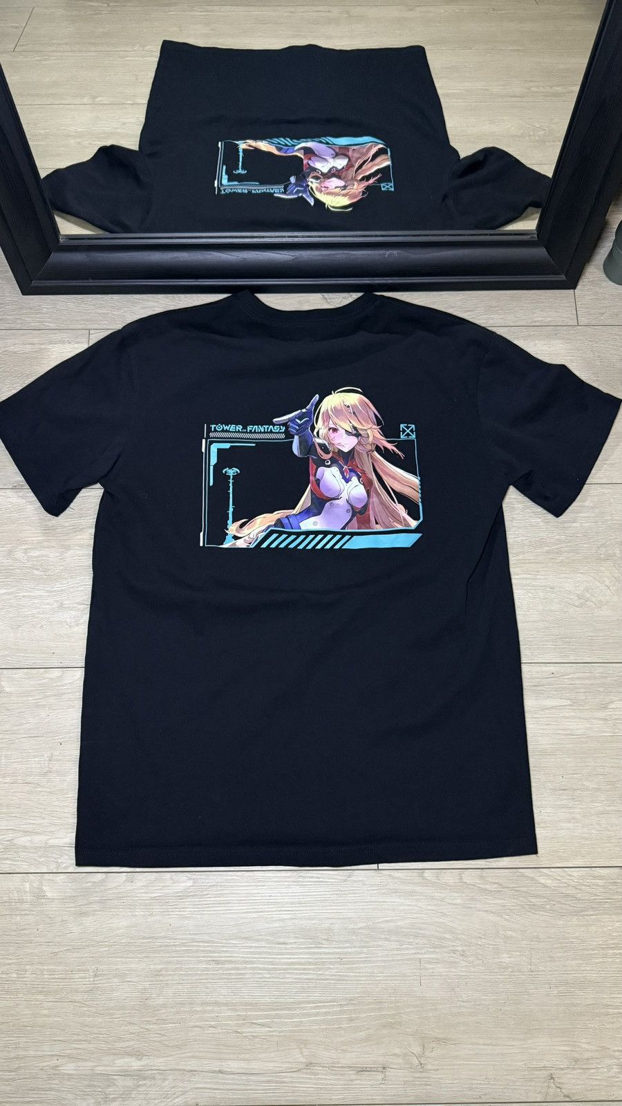 Hook-Ups Vintage / Y2K Tower Of Fantasy MMORPG Video Game Promo Shirt Size US L / EU 52-54 / 3 - 1 Thumbnail