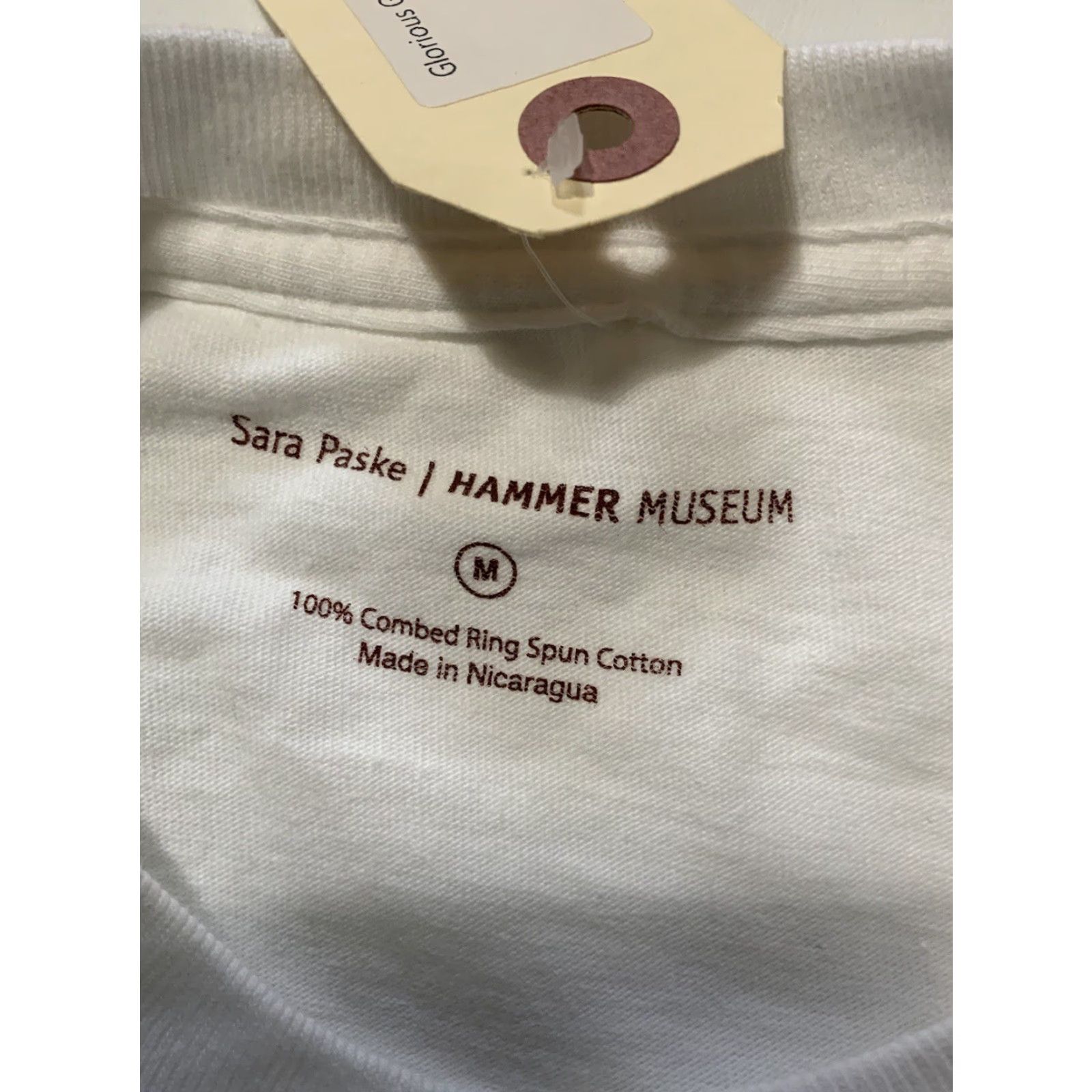 Vintage NWT Hammer Museum X Sara Paske Gloria Steinem Glorious Humanity Graphic T-Shirt Mens Medium White 2019 Graphic S/S Size US M / EU 48-50 / 2 - 7 Thumbnail