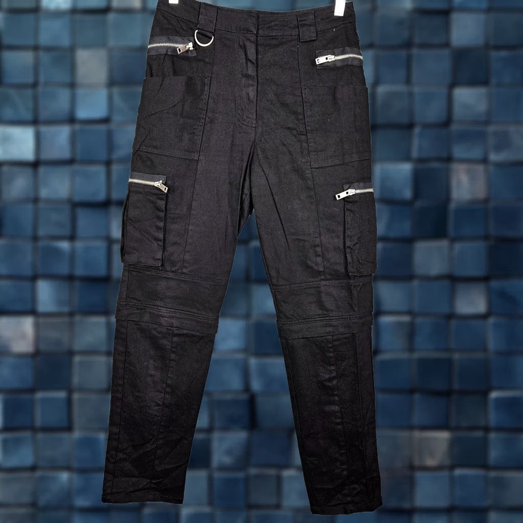 I.AM.GIA I.AM.GIA Women's Black Utility Cargo Pocket Zipper Pants Size S Size 28" / US 6 / IT 42 - 1 Thumbnail
