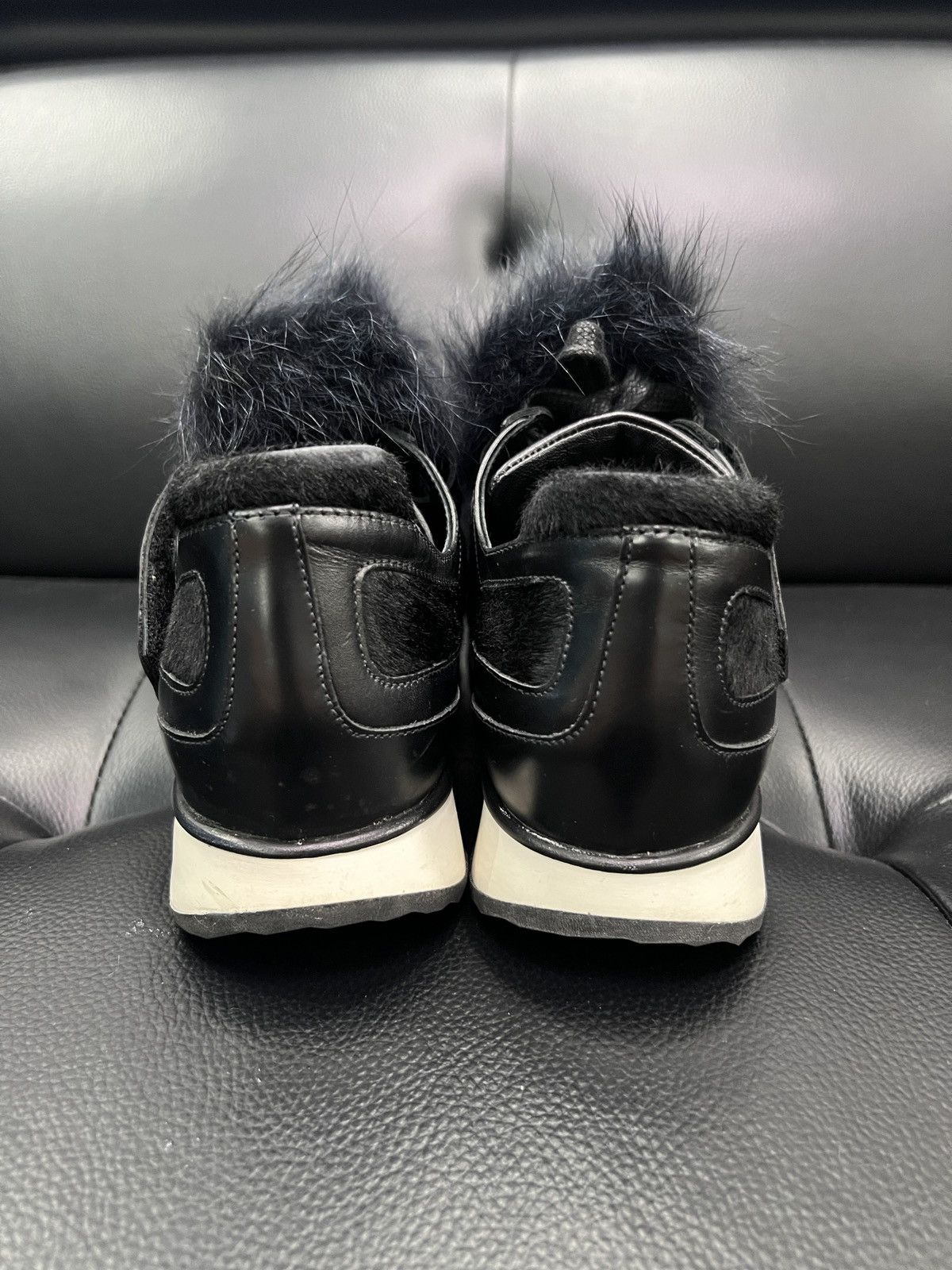 Pierre Hardy Pierre Hardy Fur & Haircalf Sneakers Size US 9 / IT 39 - 3 Thumbnail